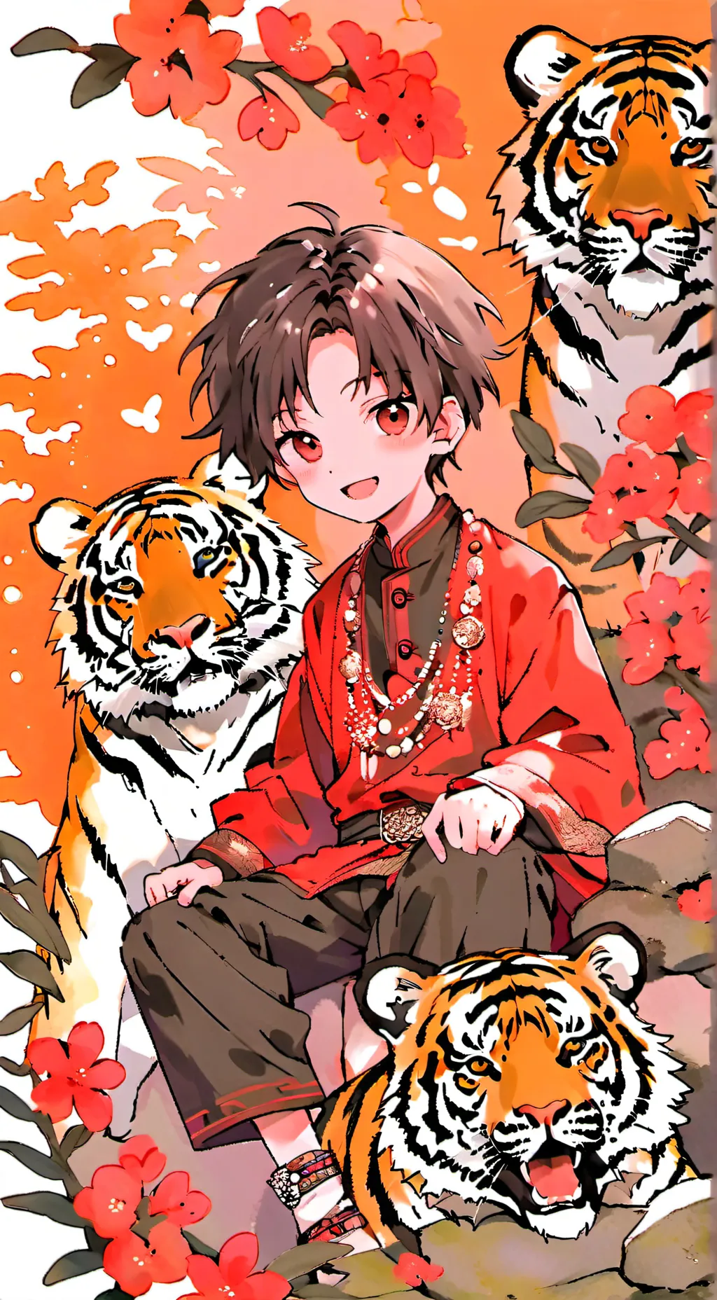 ai character: Xiao background