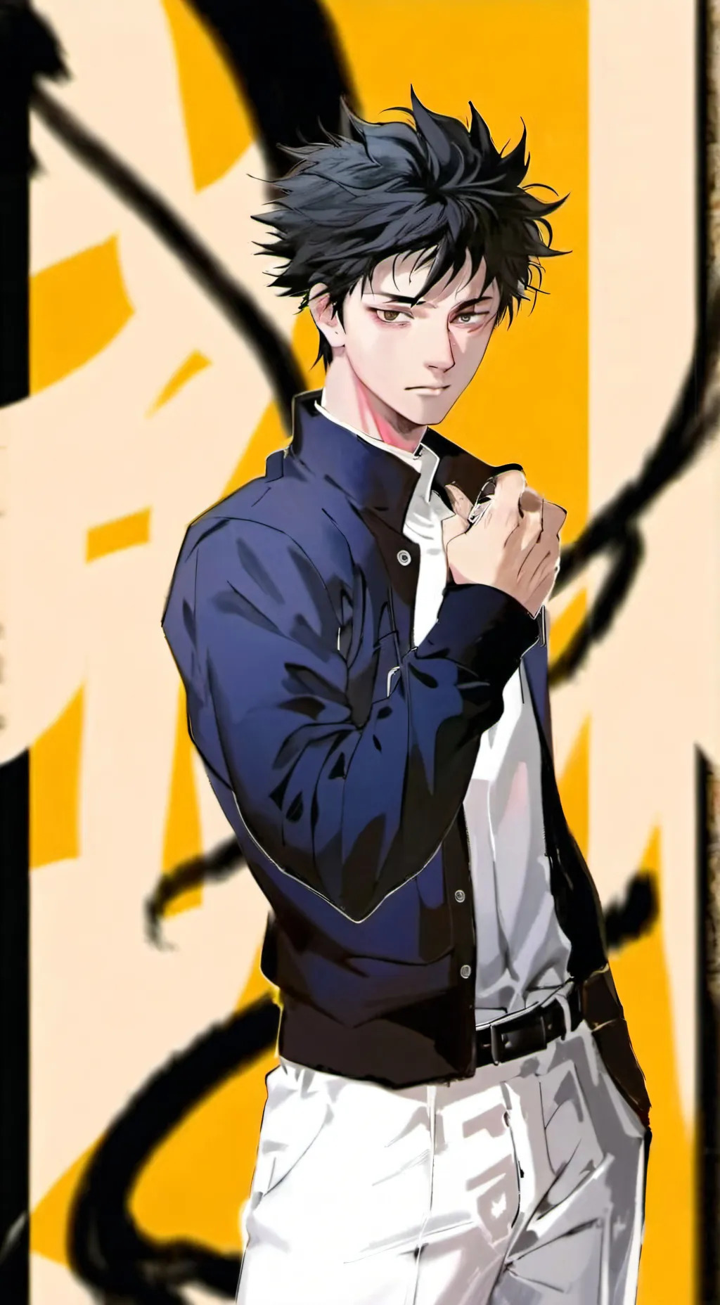 ai character: Megumi Fushiguro background