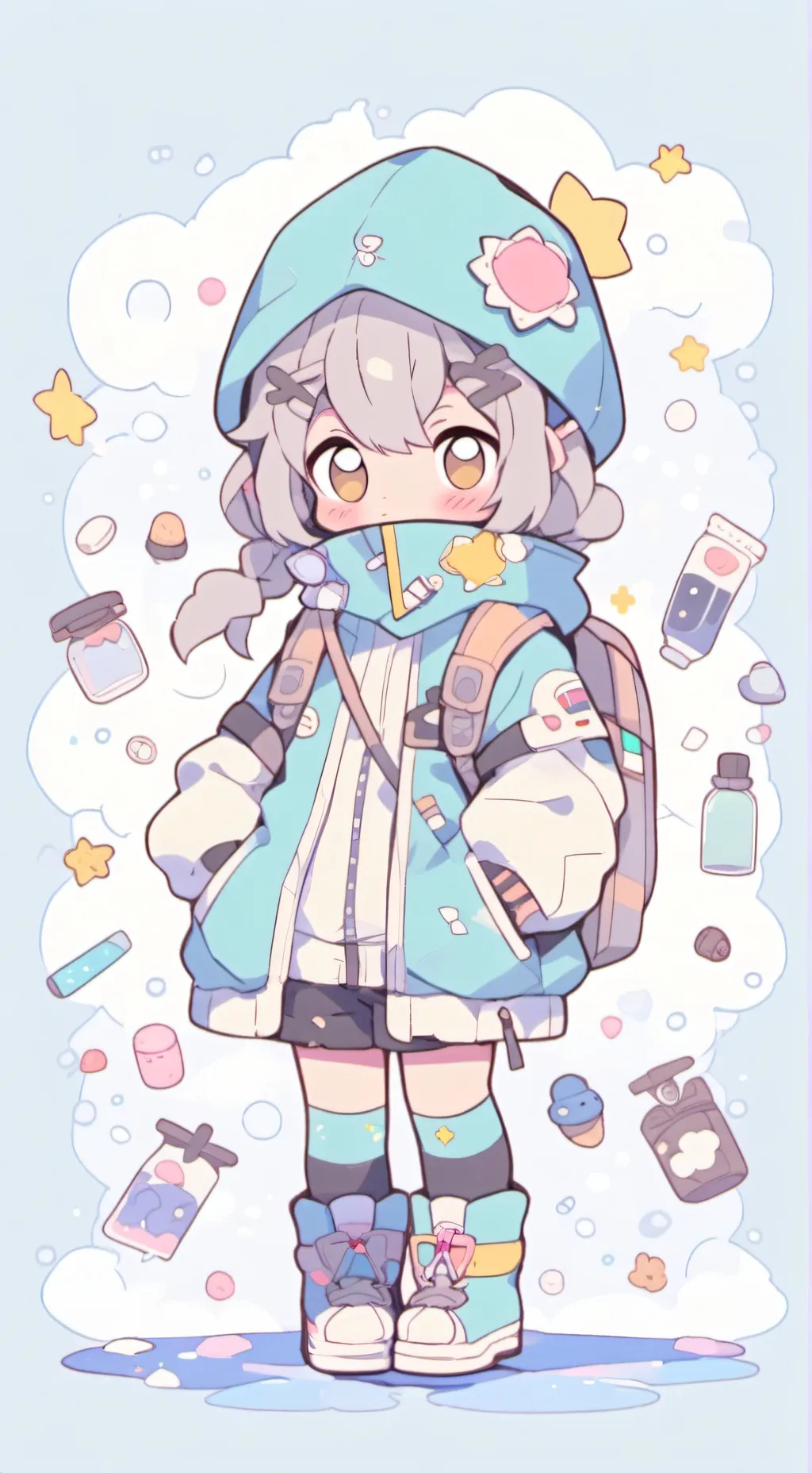 ai character: casey background