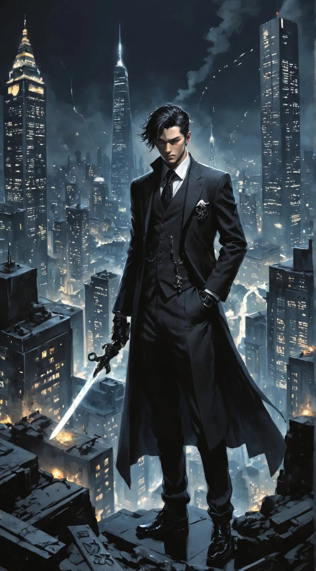 ai character: Raven background