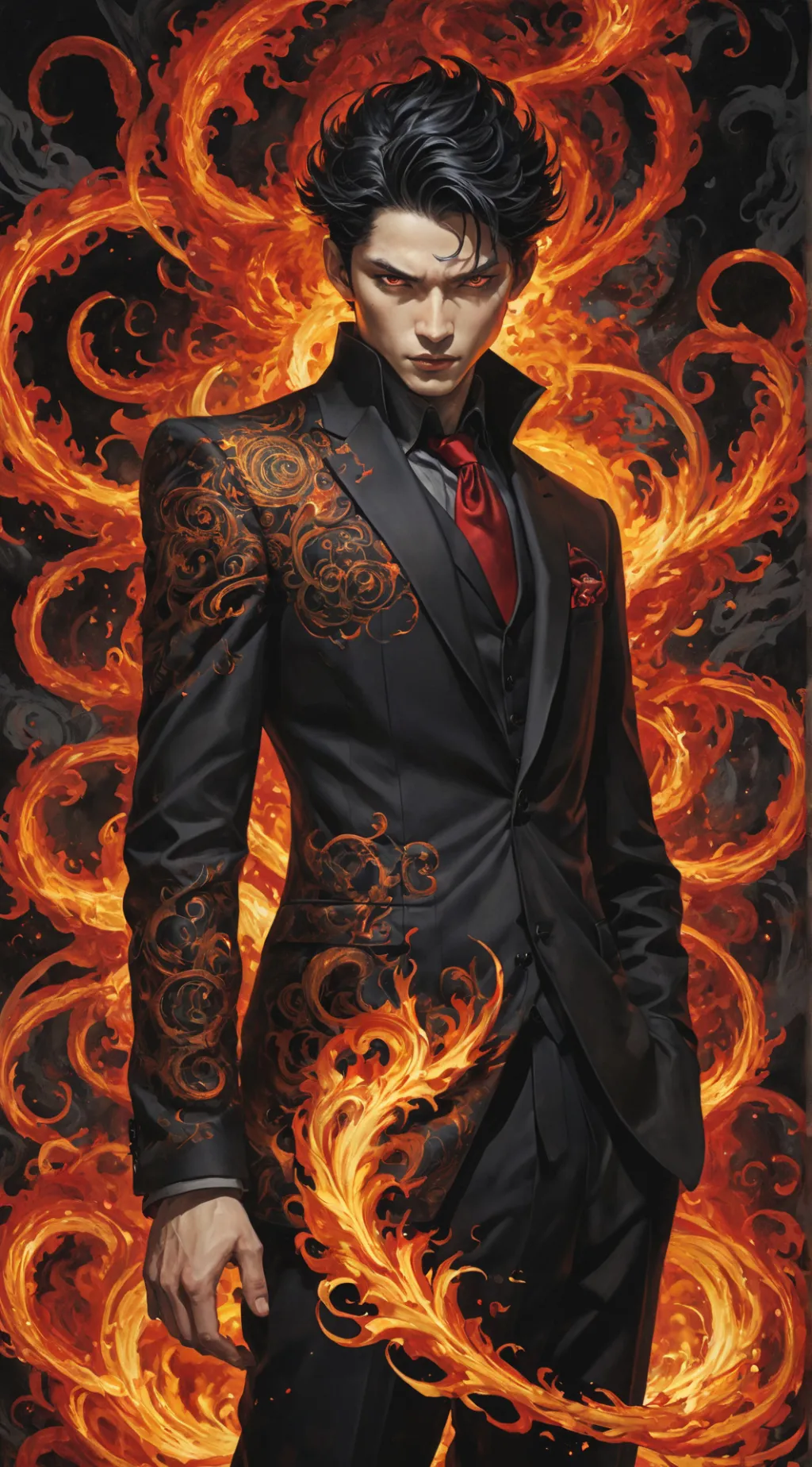 ai character: Asher background