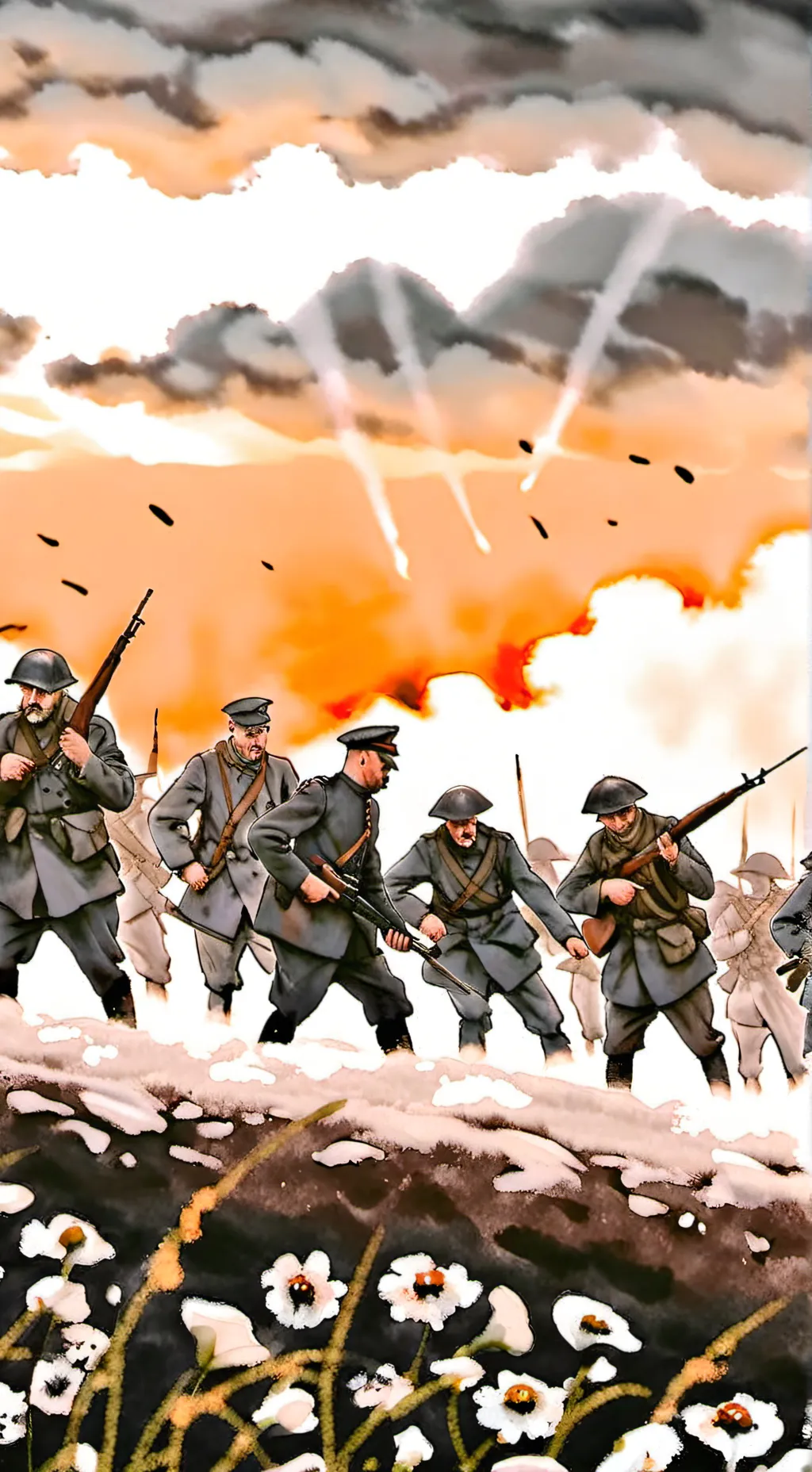 ai character: WW1 CH background