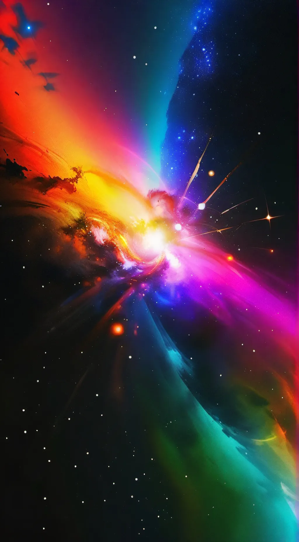 ai character: Rainbow freind 🤜🤛 background