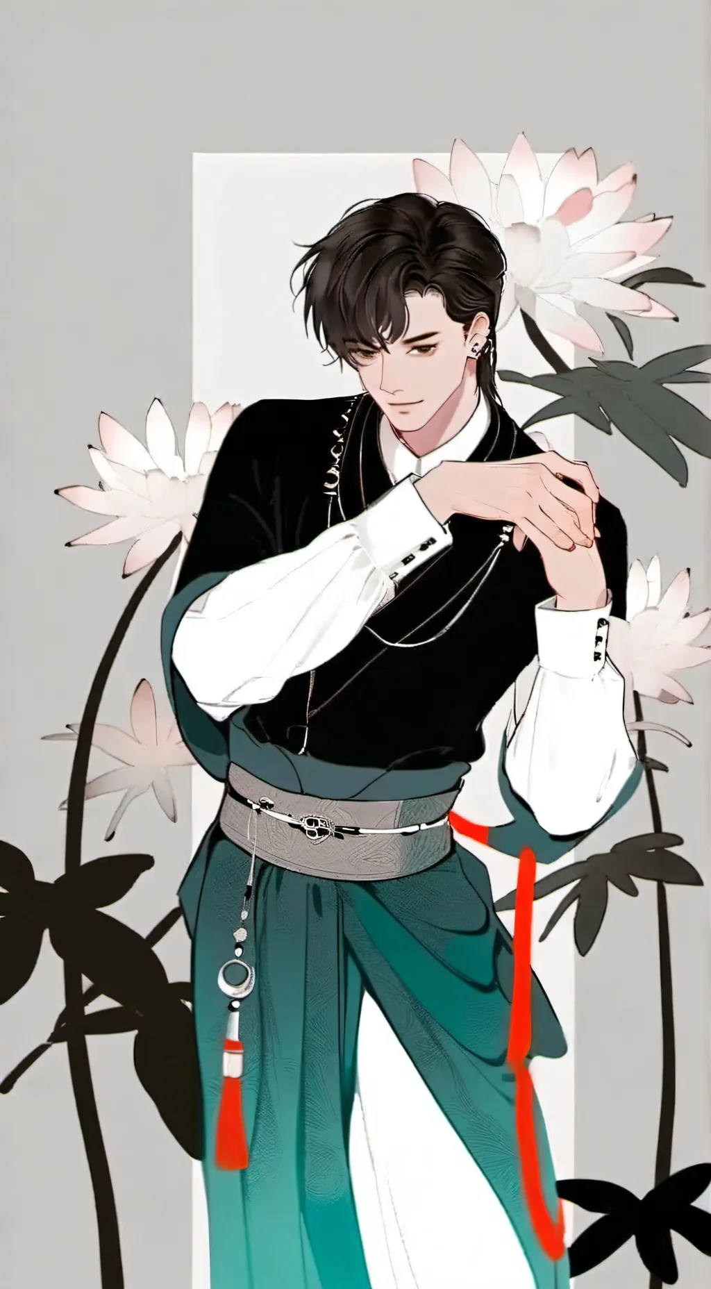 ai character: mitsunai  background