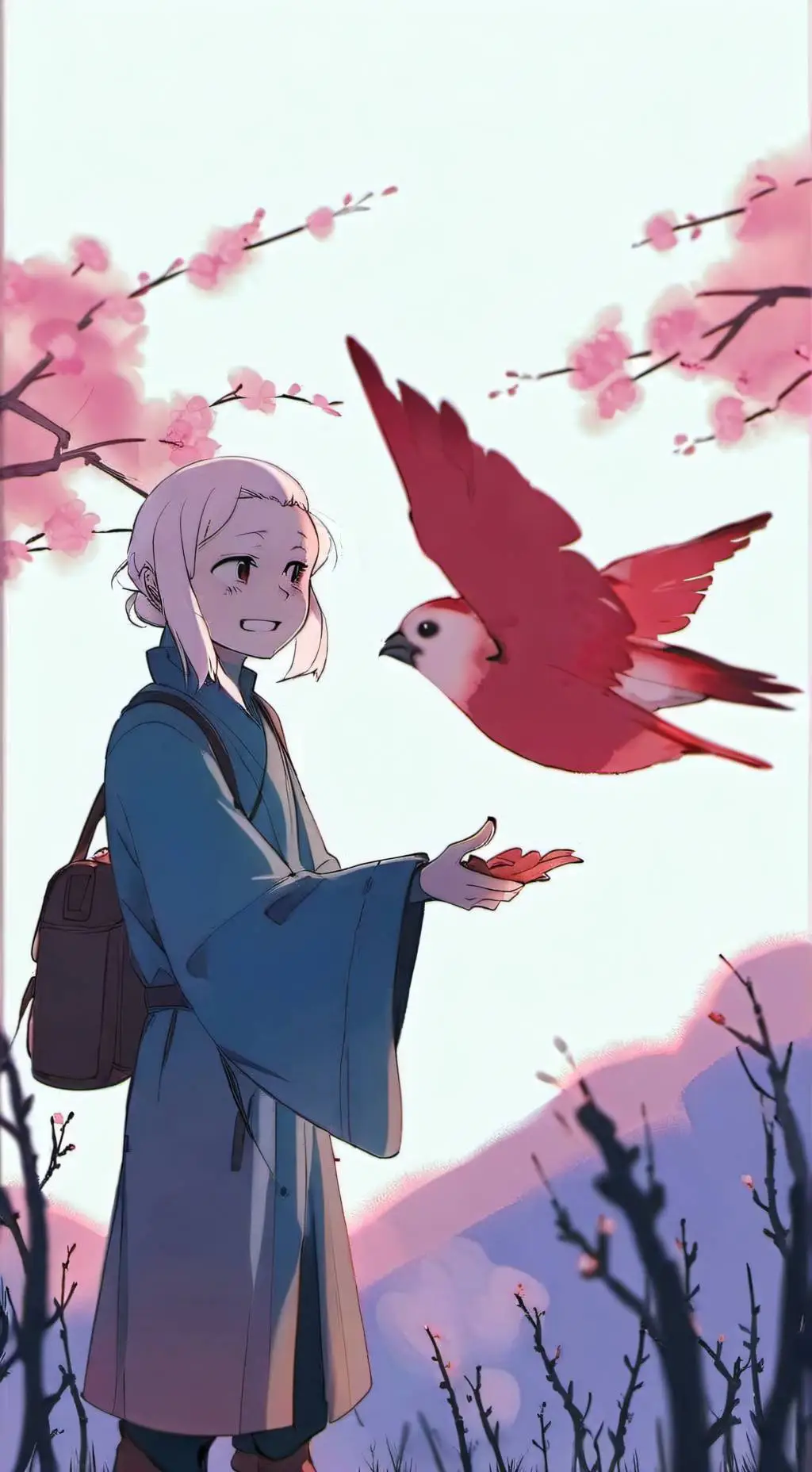 ai character: sans background