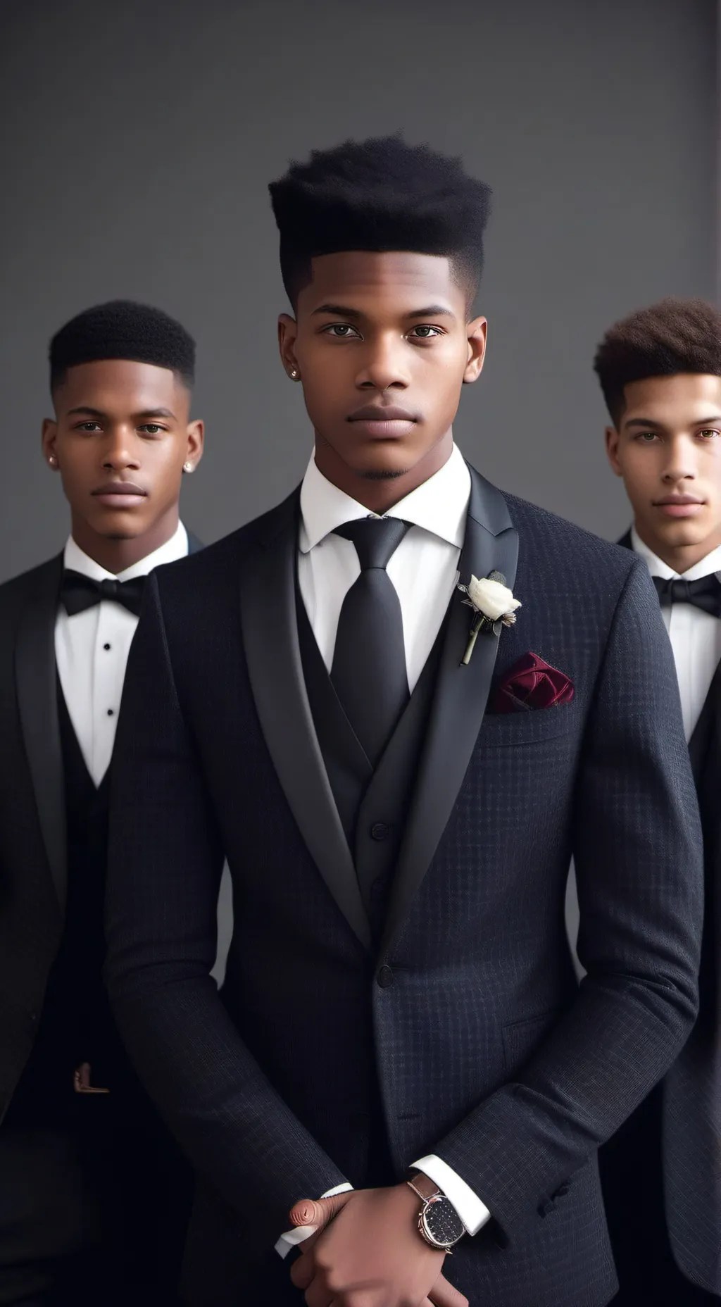 ai character: Jackson 5 prom  background