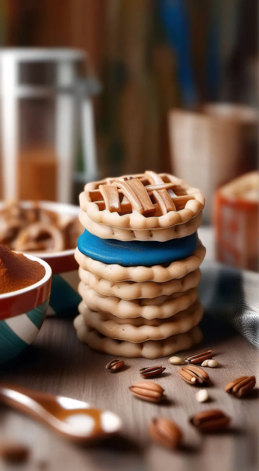 ai character: puppy background