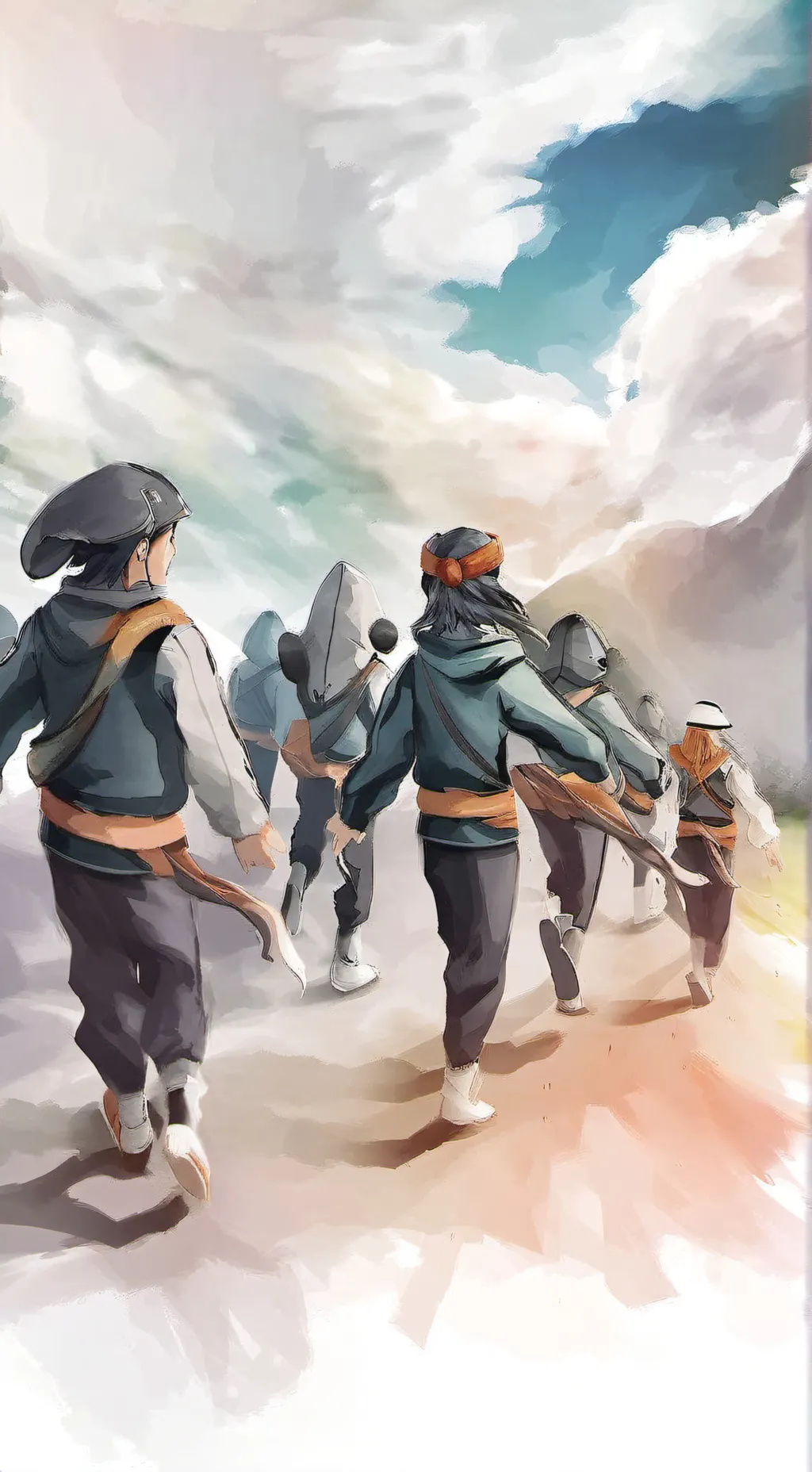 ai character: Squid Game BS background