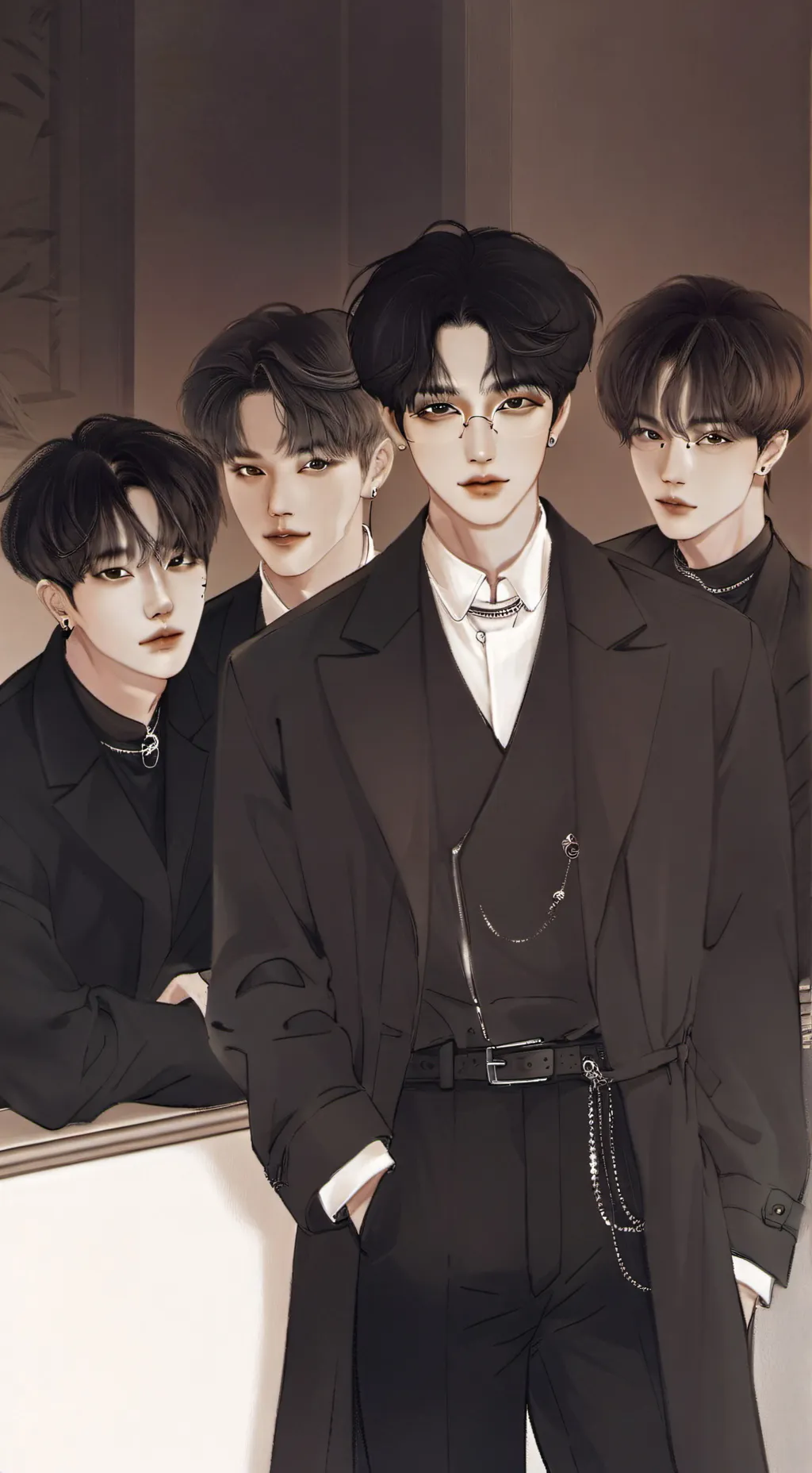ai character: Straykids  background
