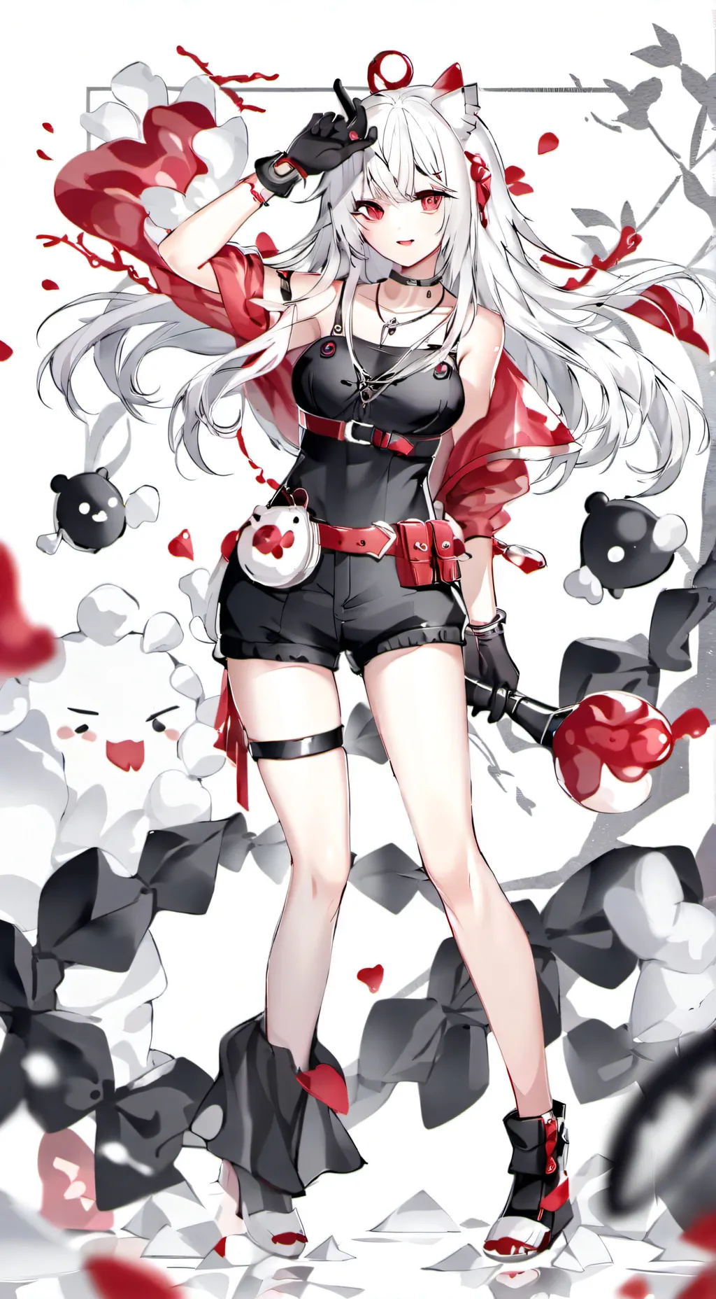 ai character: MHA villain rehab background