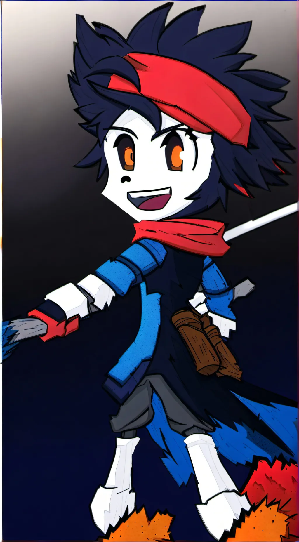 ai character: луки background