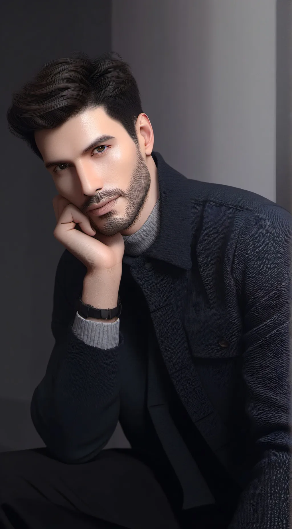 ai character: Ben Foustin background