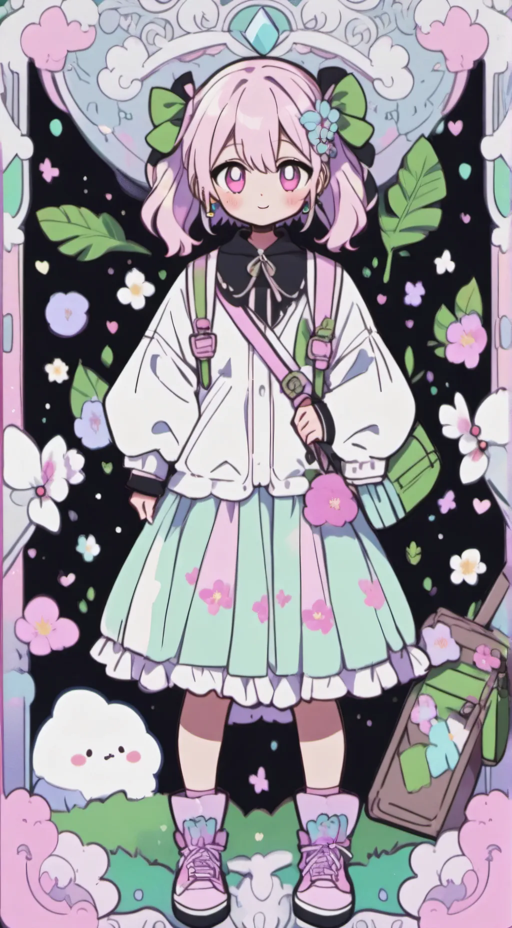 ai character: .... background