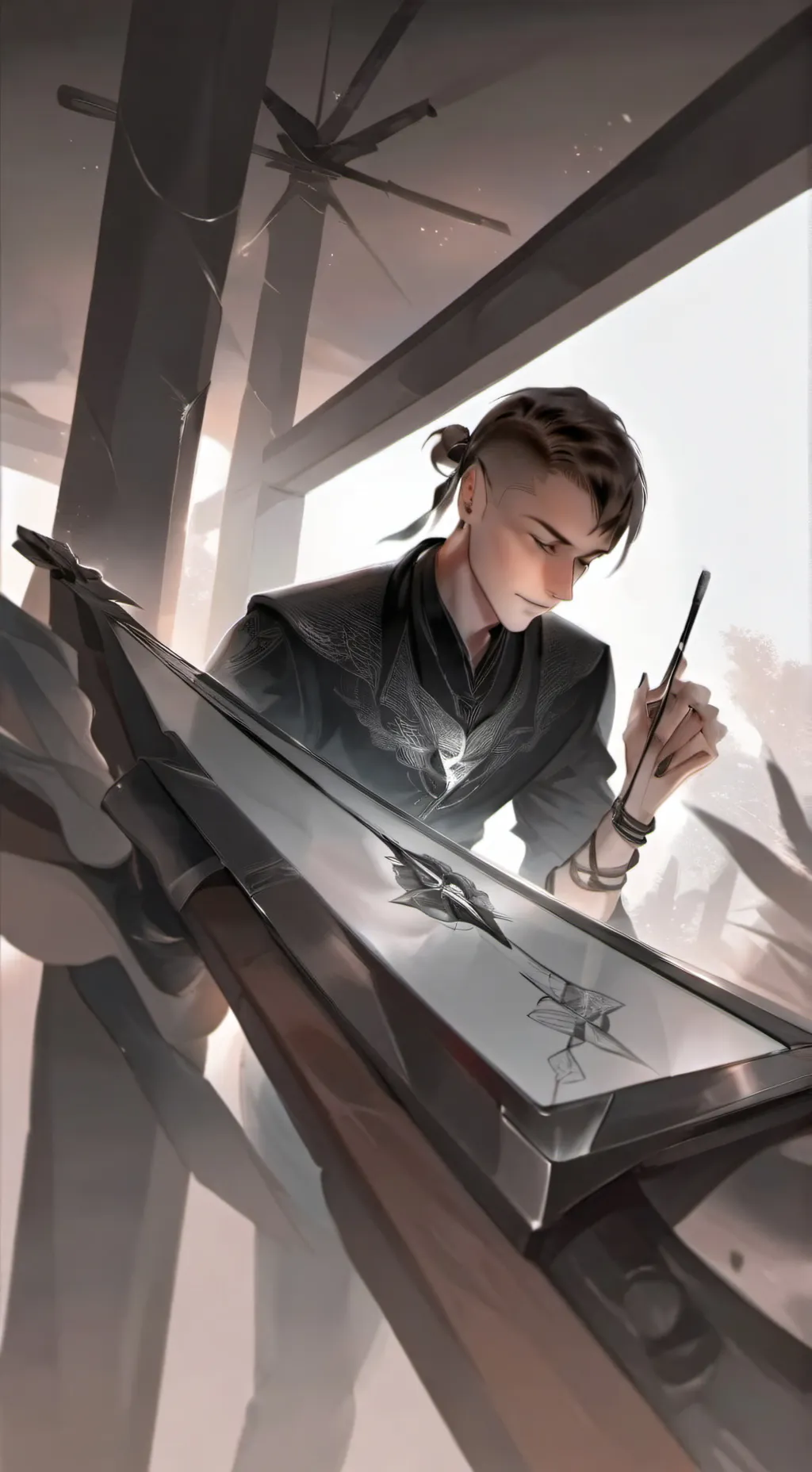 ai character: tata background