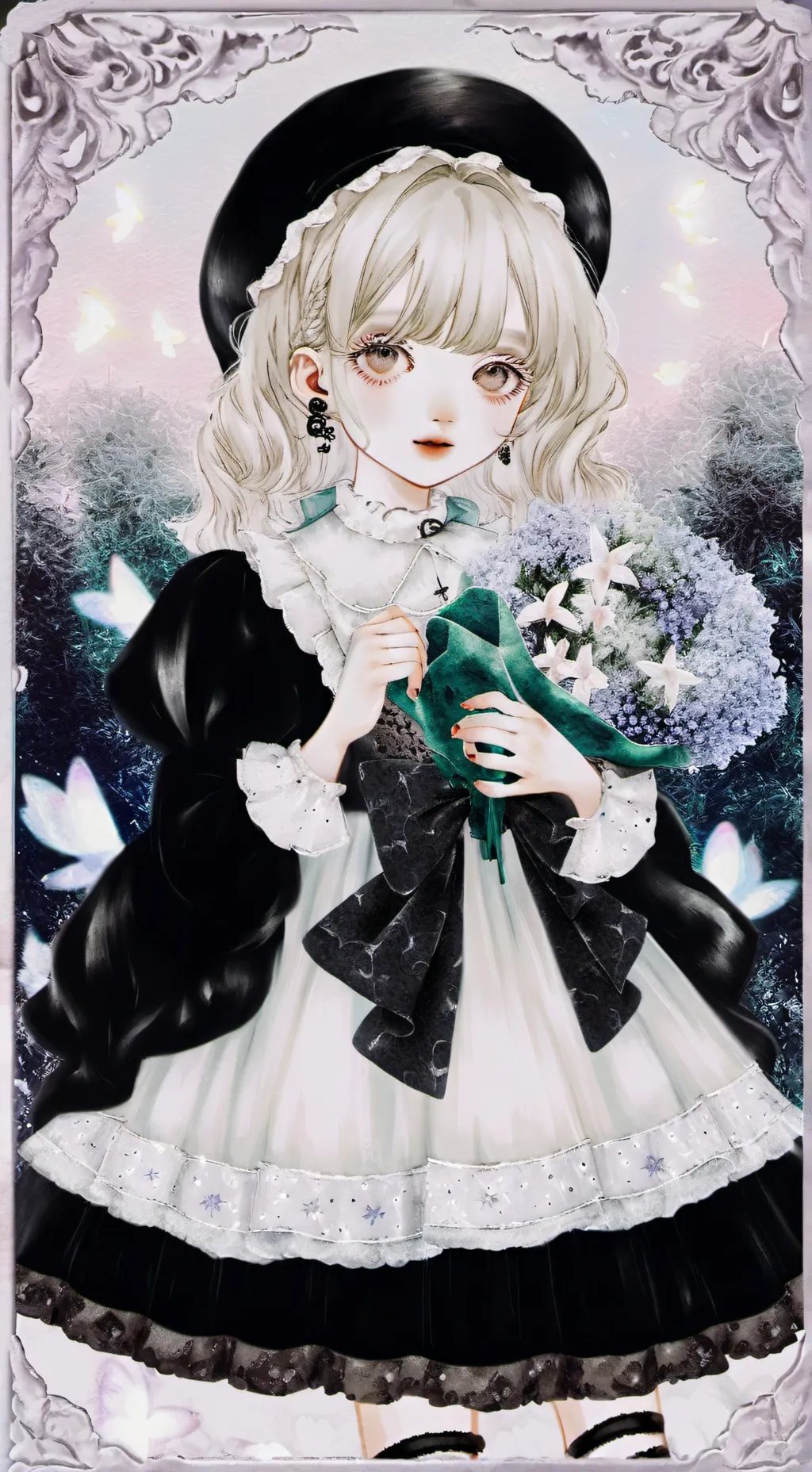 ai character: Lily background