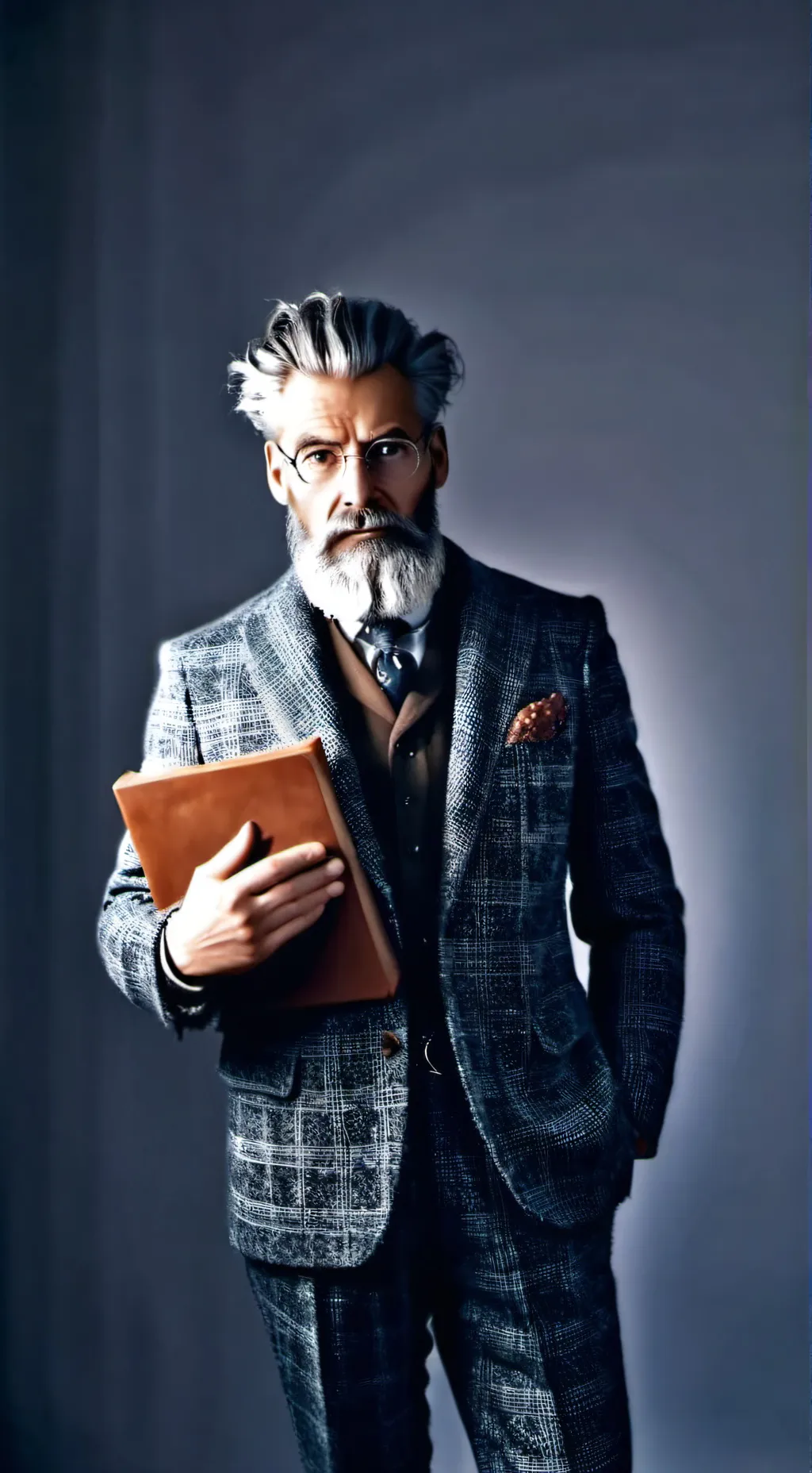 ai character: Prof. Tripod Memes background