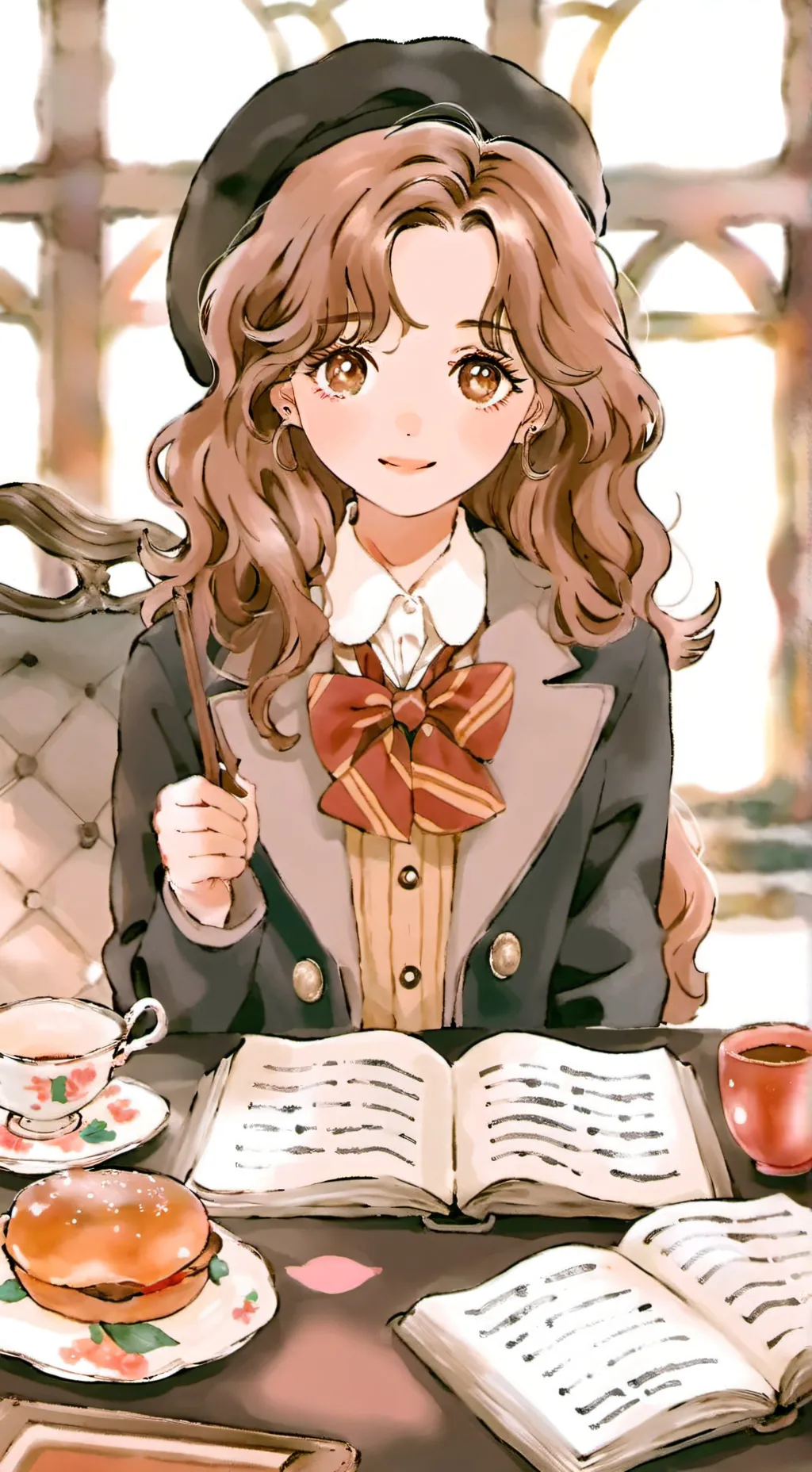 ai character: Hermione Granger  background