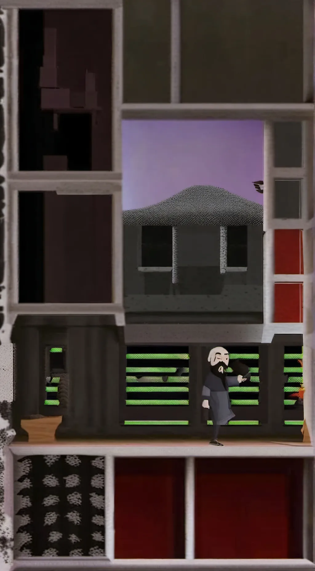 ai character: Pebble background