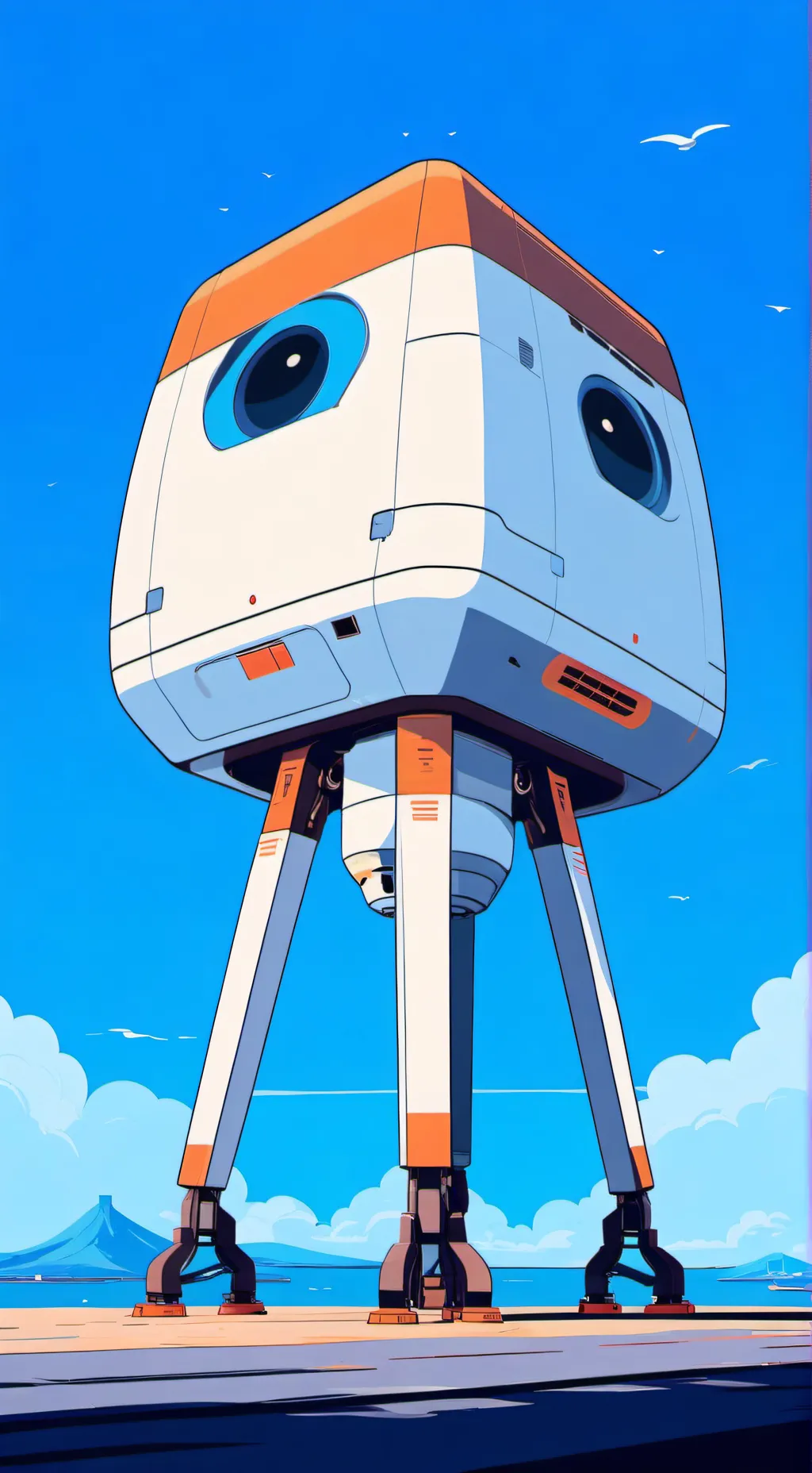 ai character: CORREA TRIPOD background