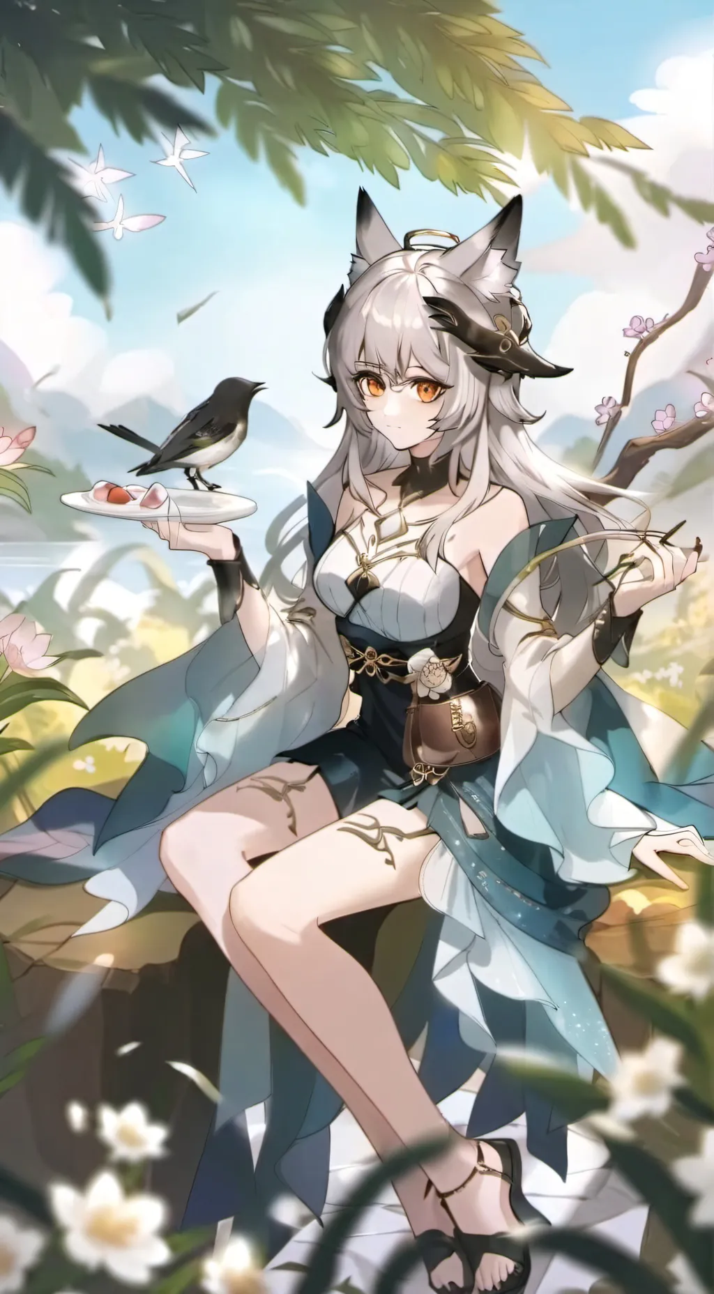 ai character: амана background