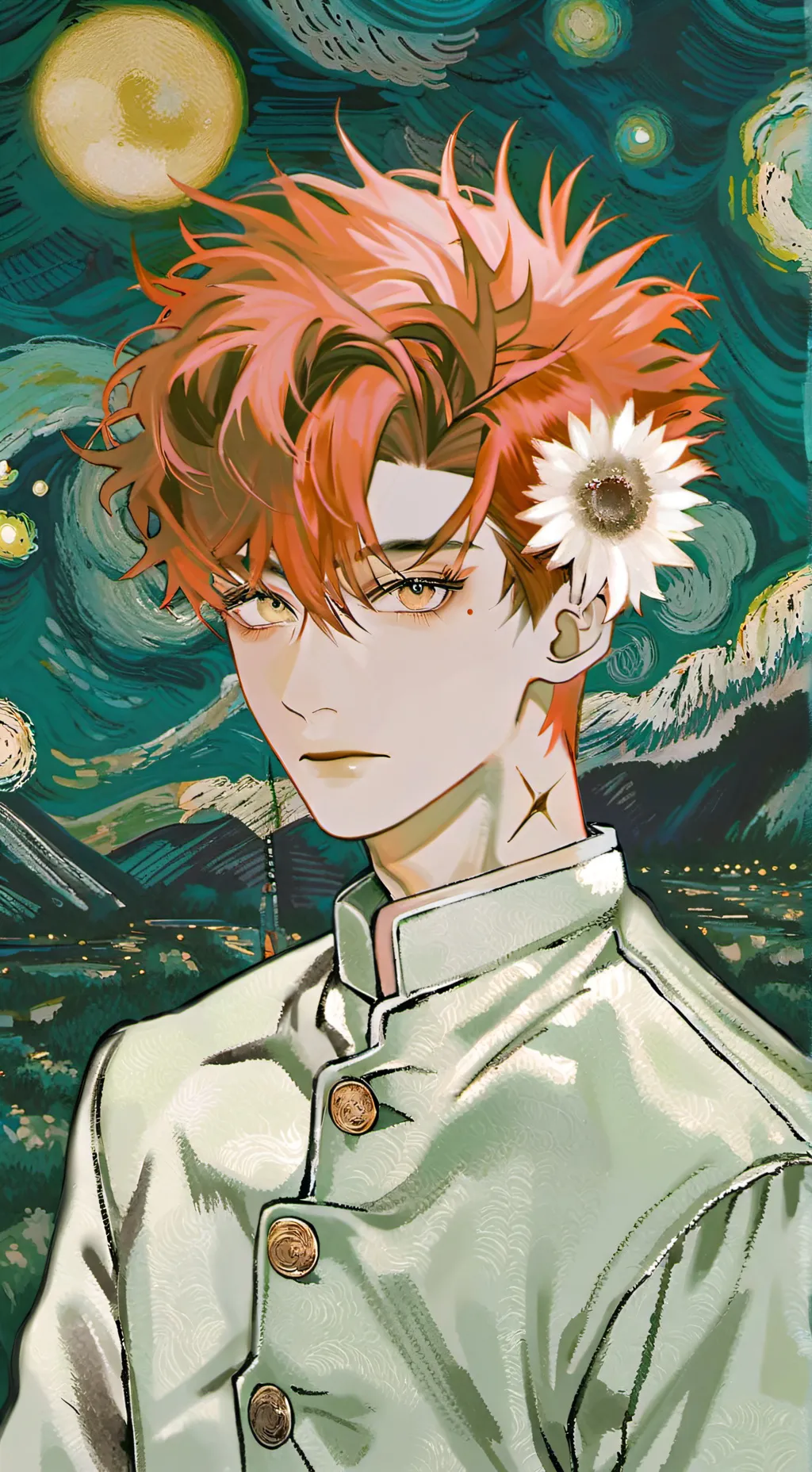 ai character: Max background