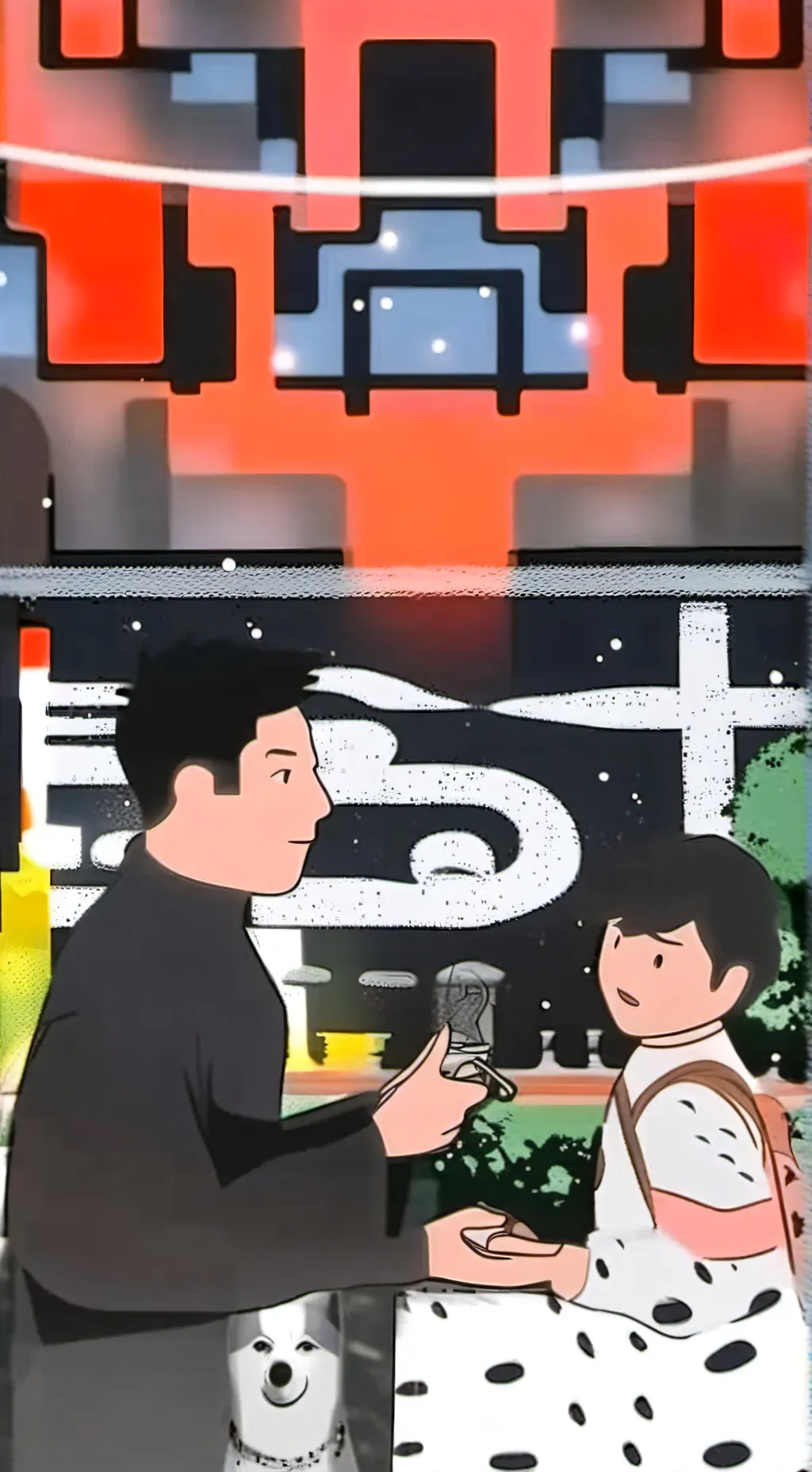 ai character: deku  background