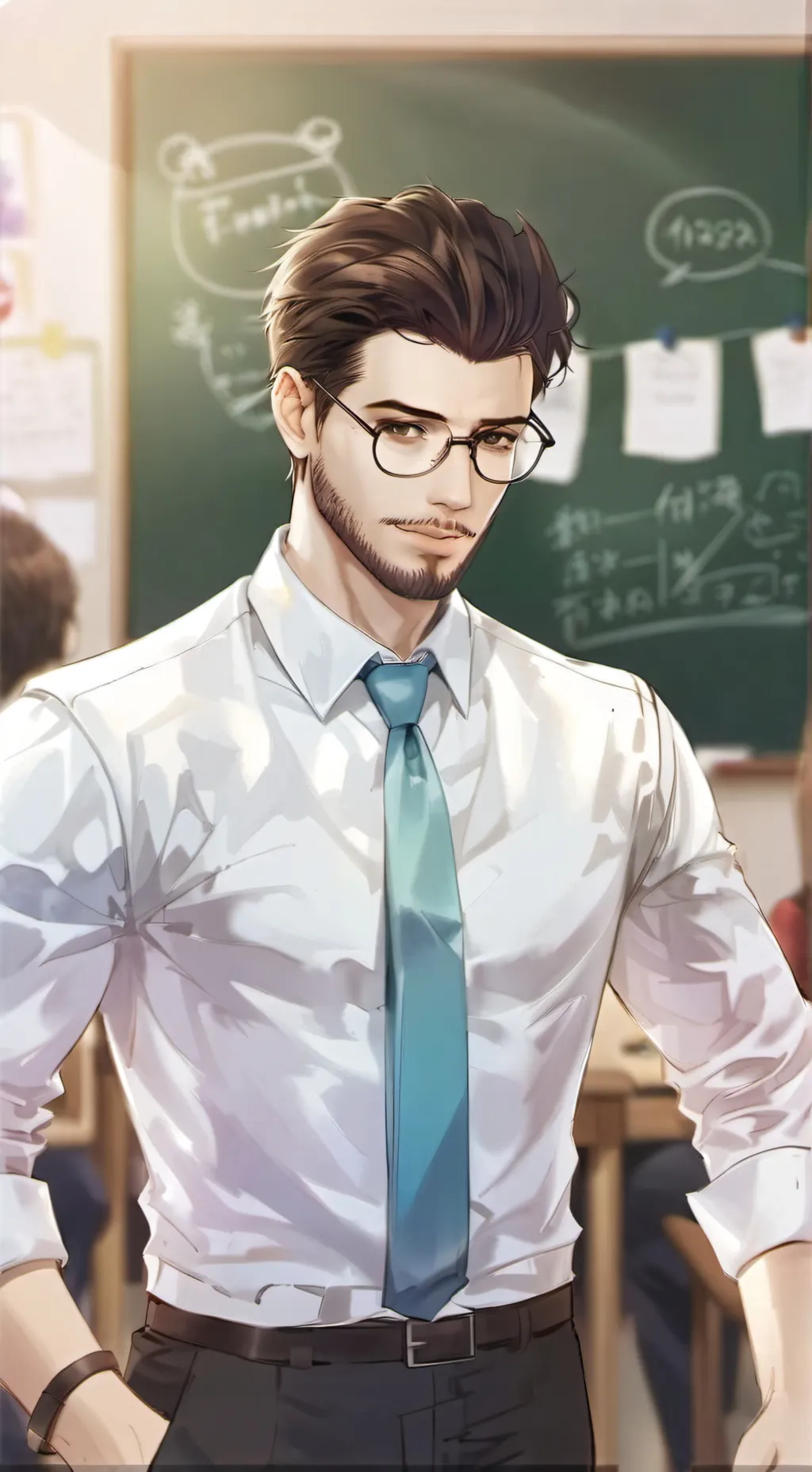 ai character: Mark Jefferson background