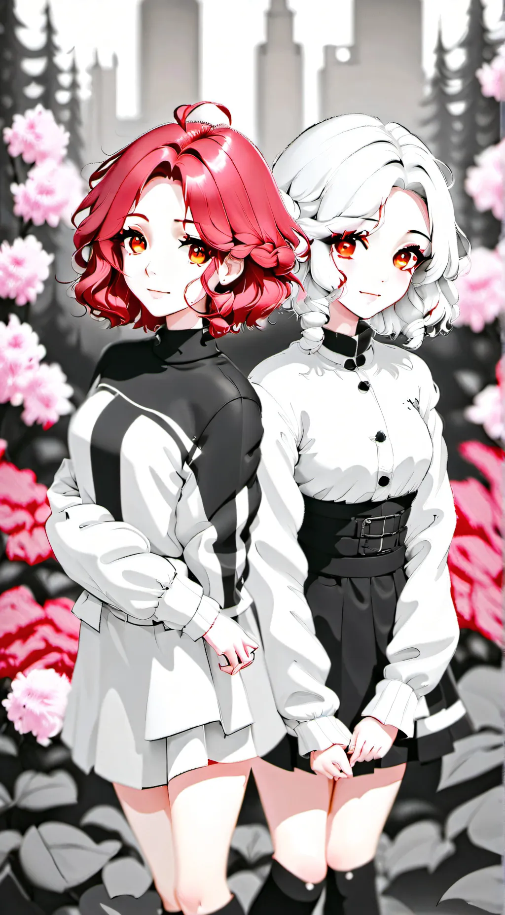 ai character: amy y emily background