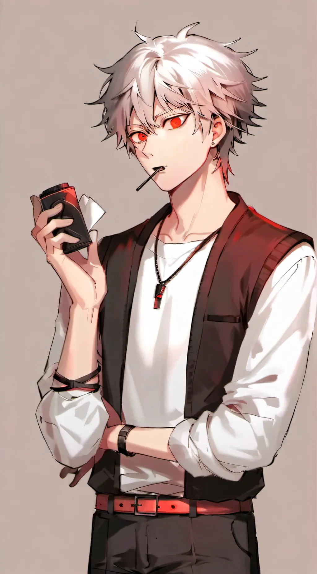 ai character: Bakugo Katsuki background