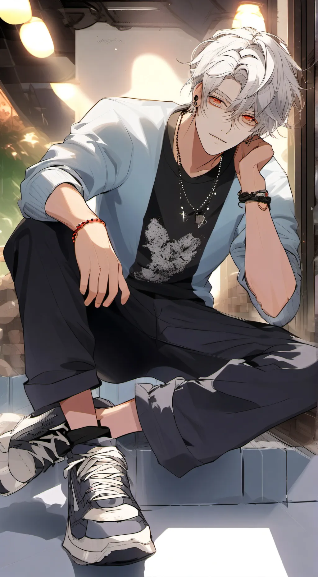 ai character: Oliver background