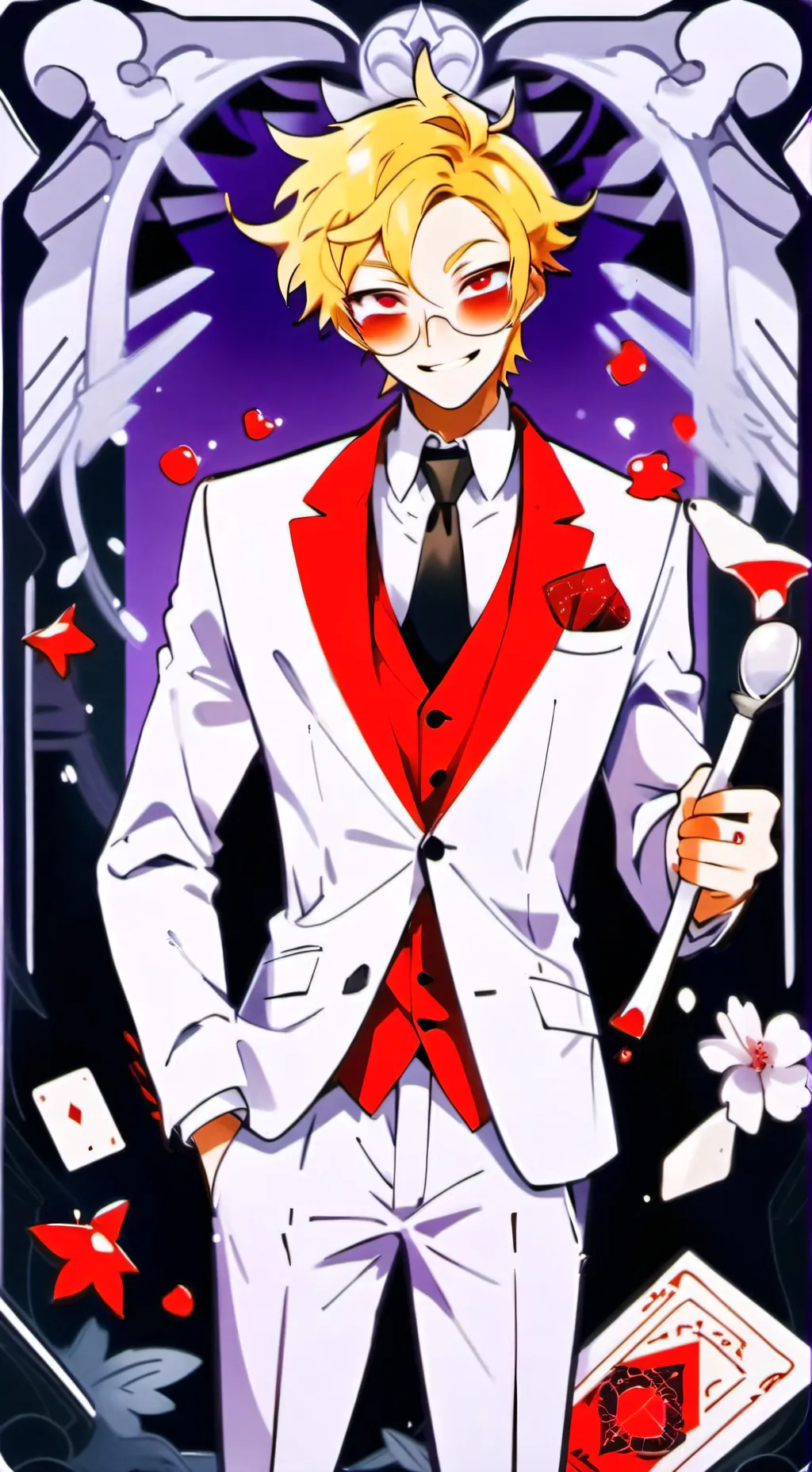 ai character: Lucifer  background