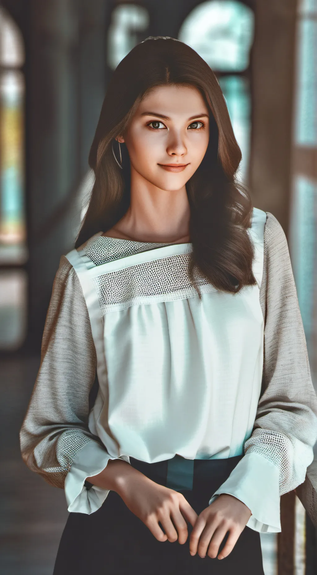 ai character: Spiderman's gf  background