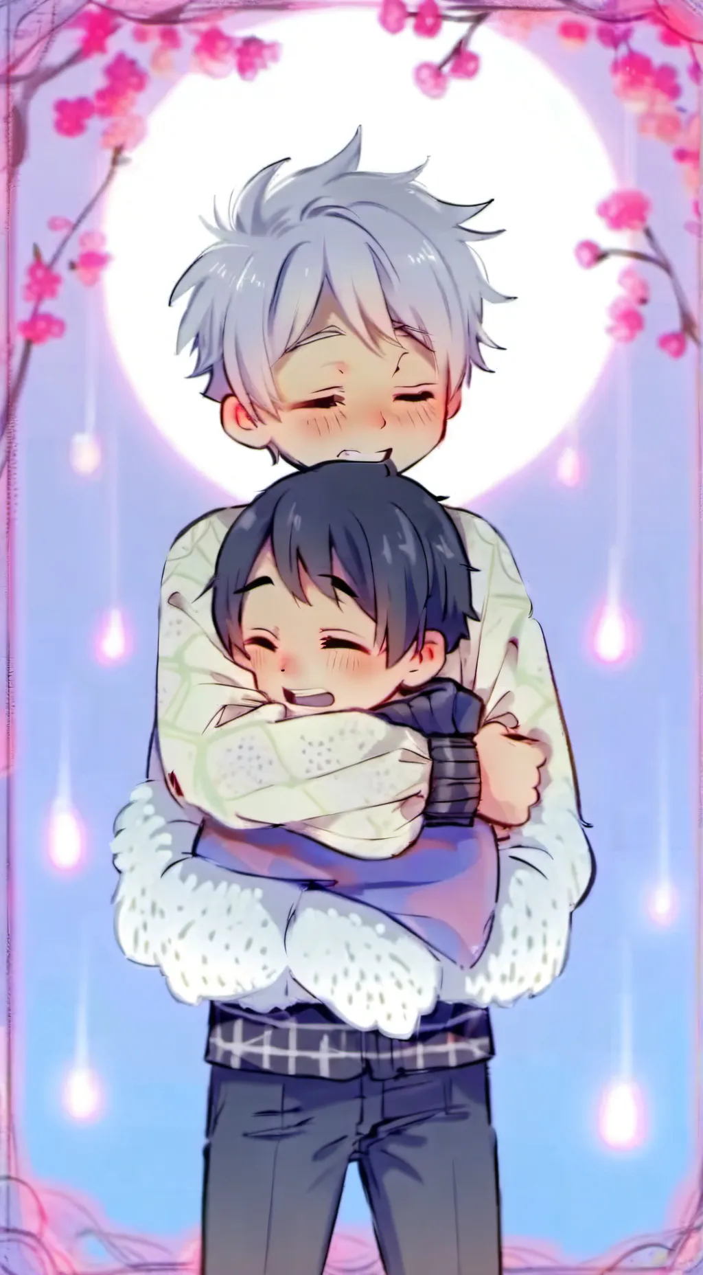 ai character: MOONFLOWER! background