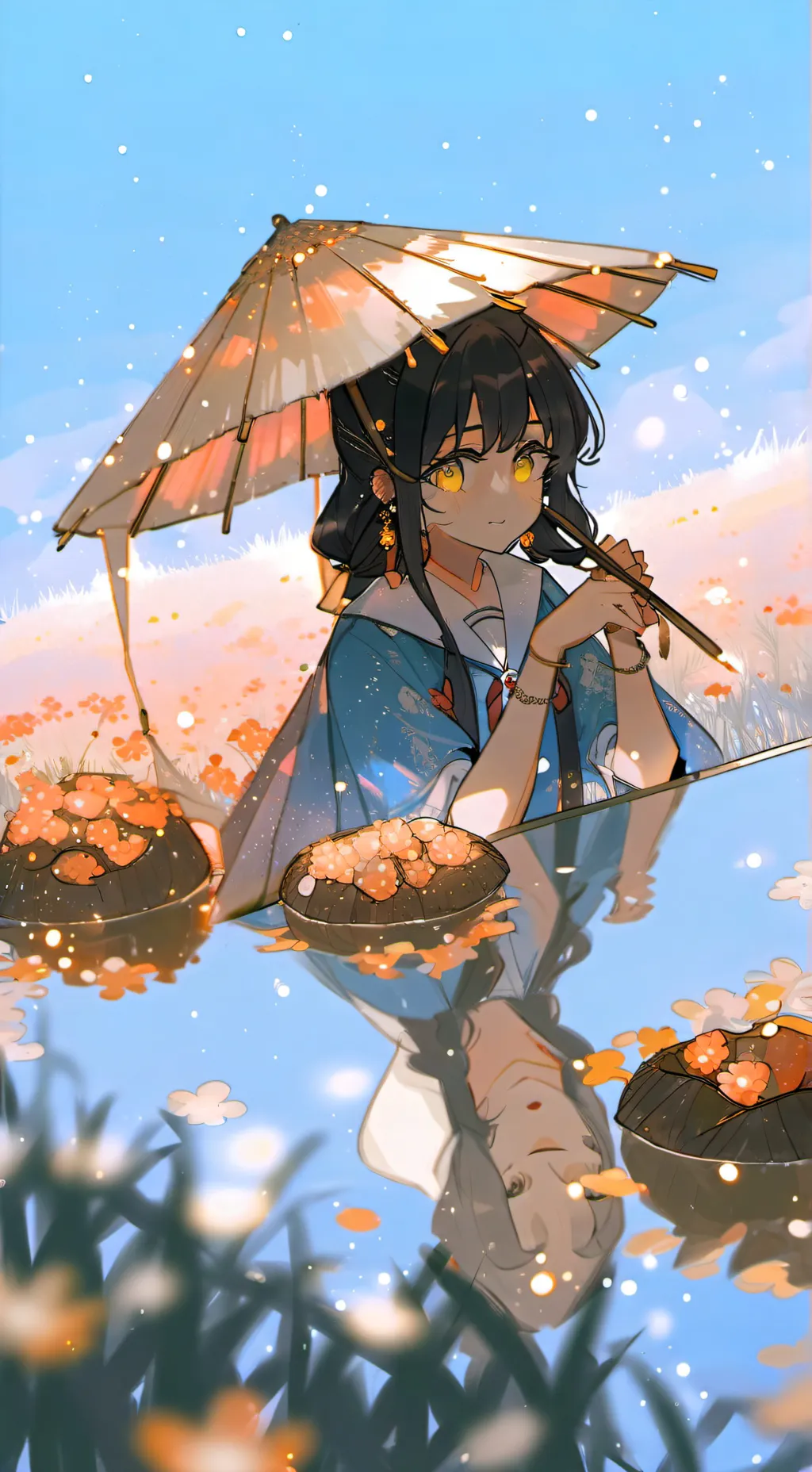 ai character: ISABELLA  background