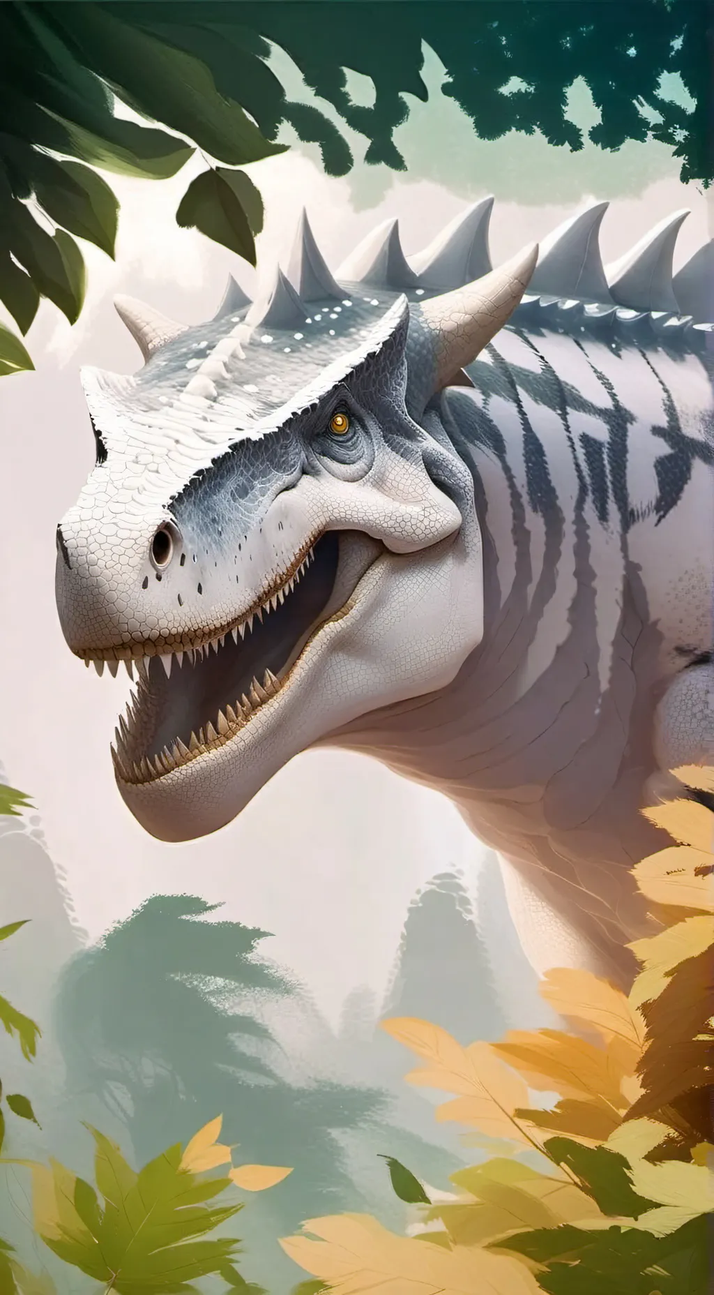 ai character: white walker background