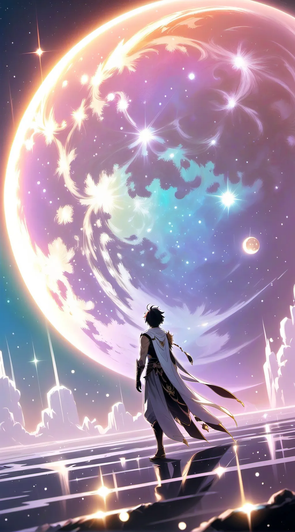 ai character: country balls background