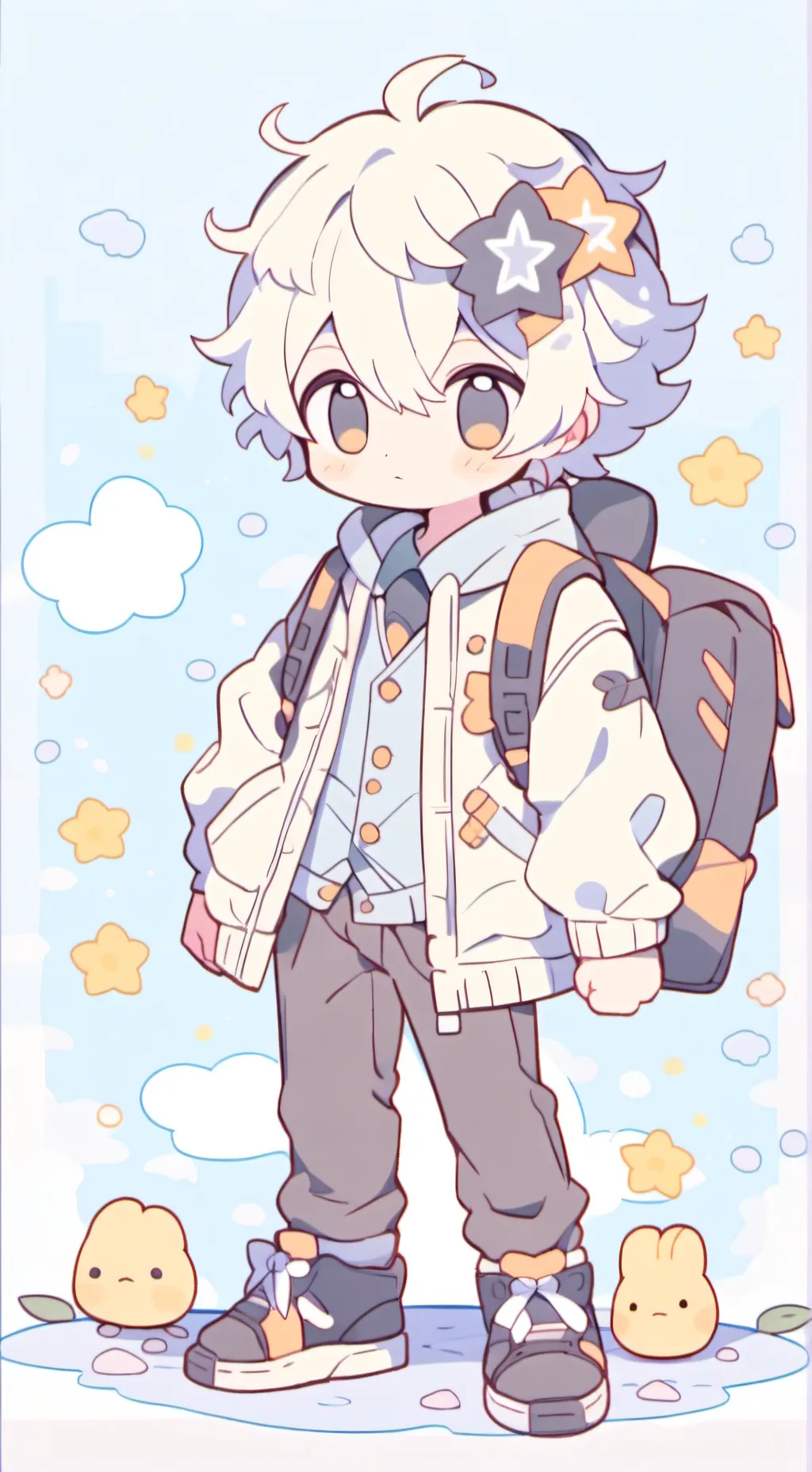 ai character: Silly Guy background