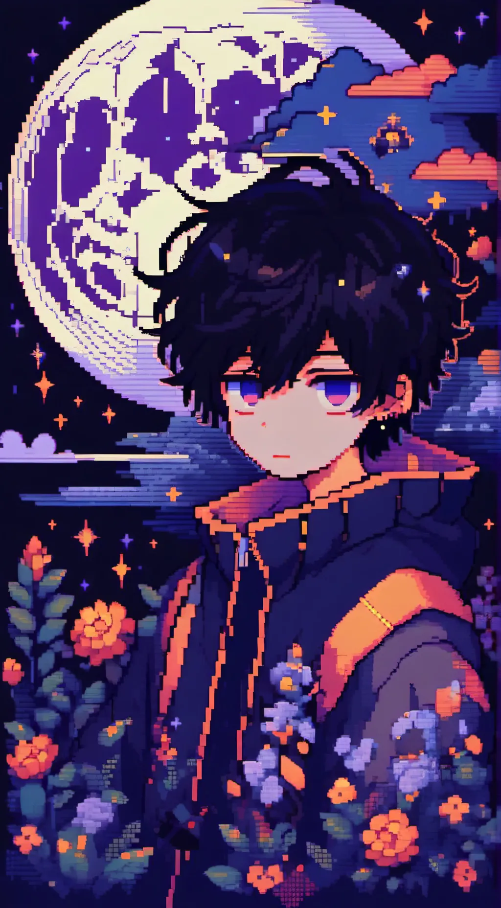 ai character: MHA new student!! background