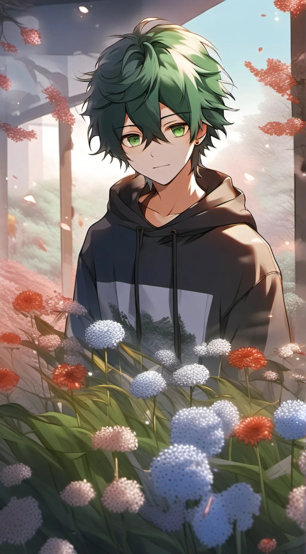 ai character: Sad Deku💔🙁 background