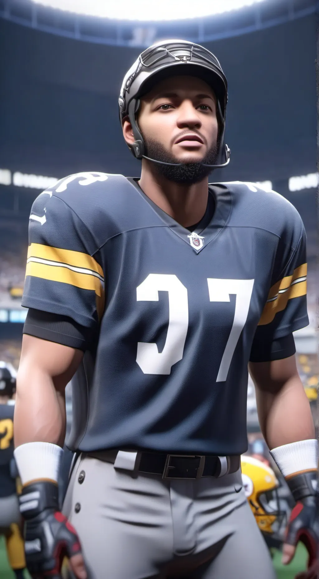 ai character: Pittsburgh News background