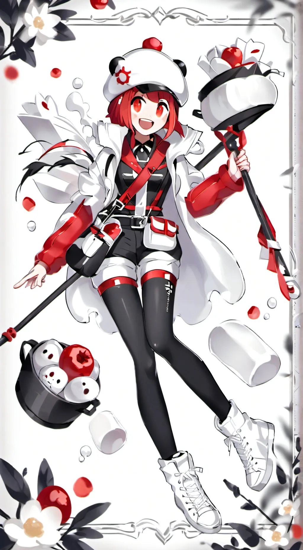 ai character: Pin  background