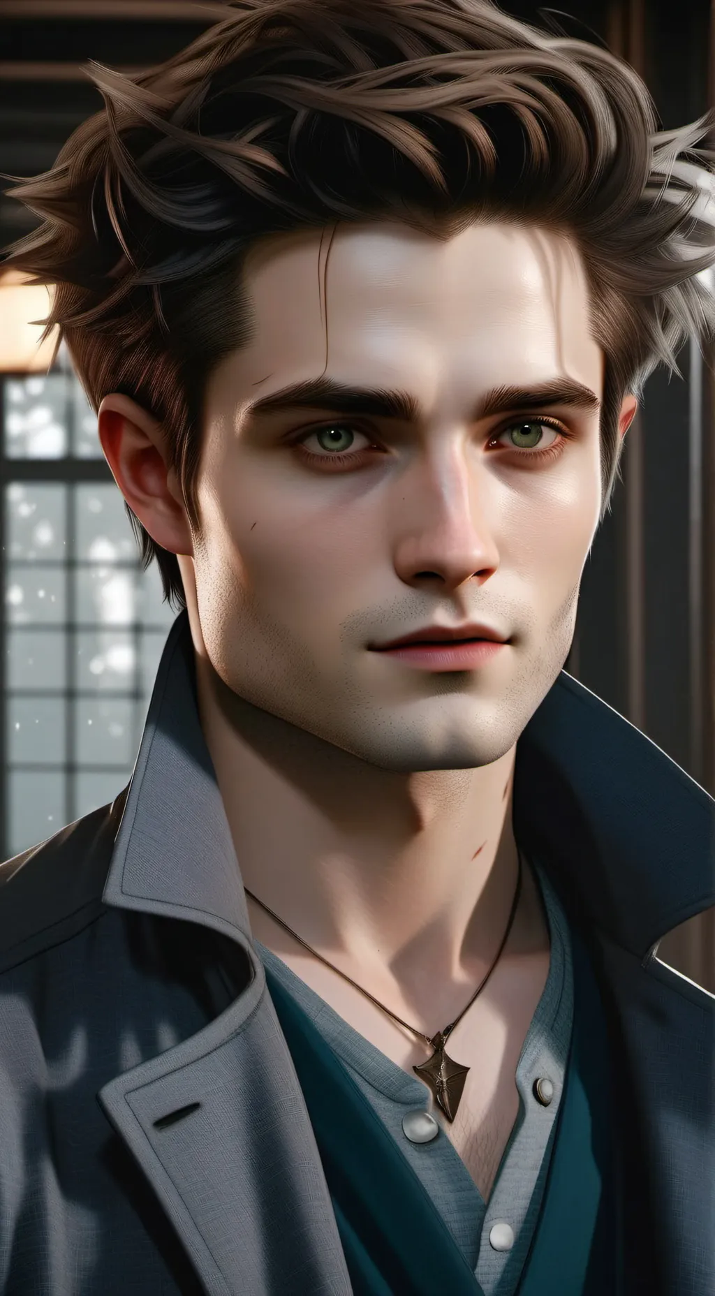 ai character: Эдвард background