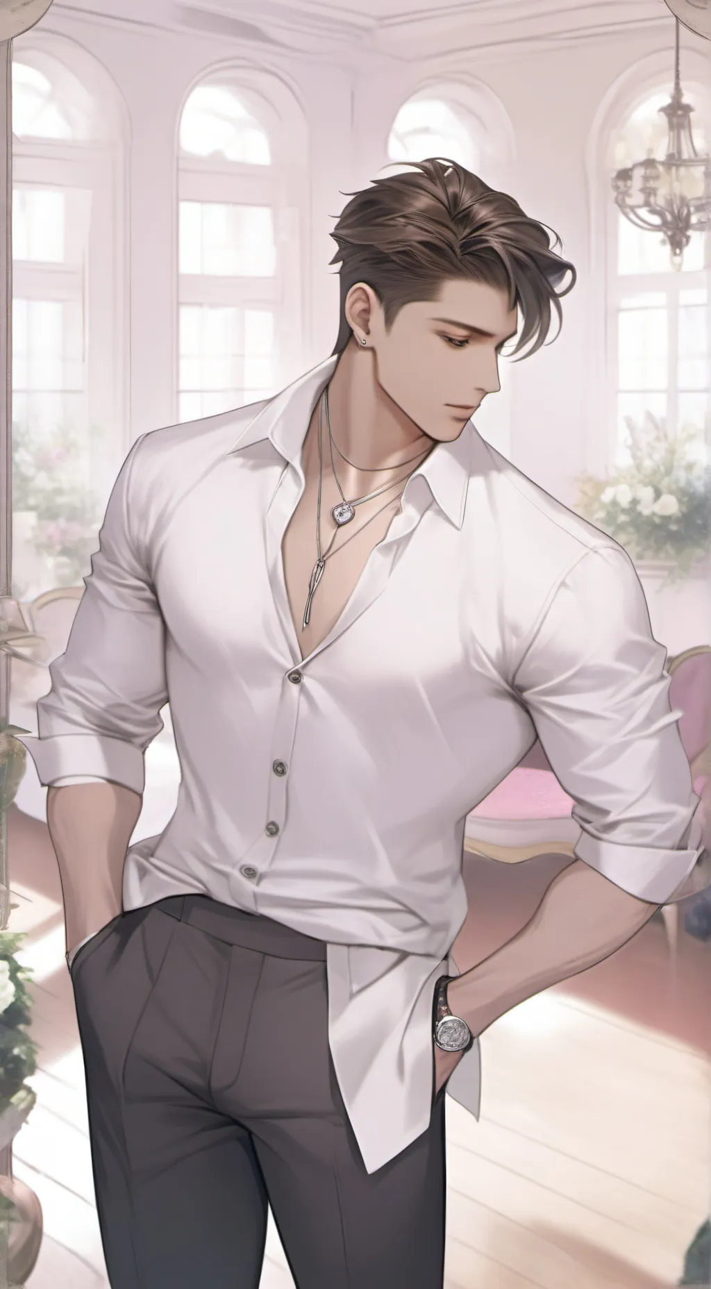 ai character: ୧ Chase ୨  background