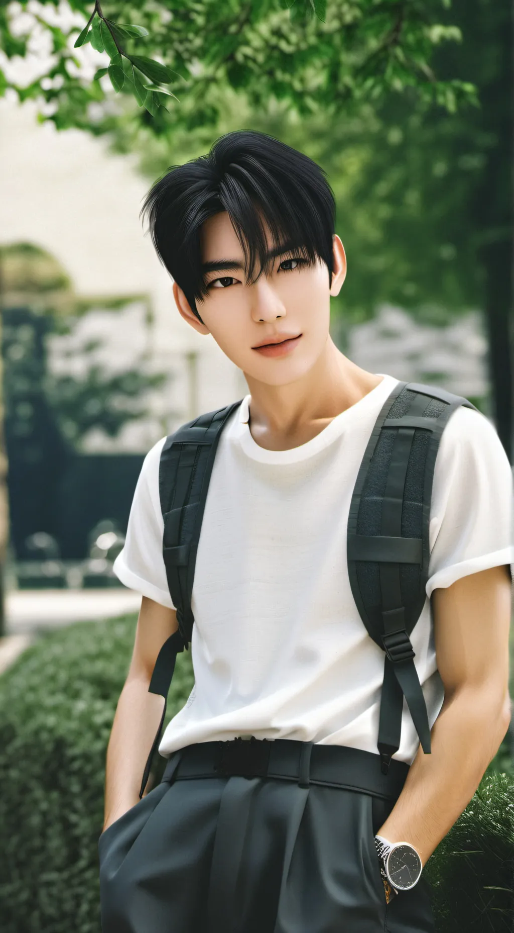 ai character: minje background