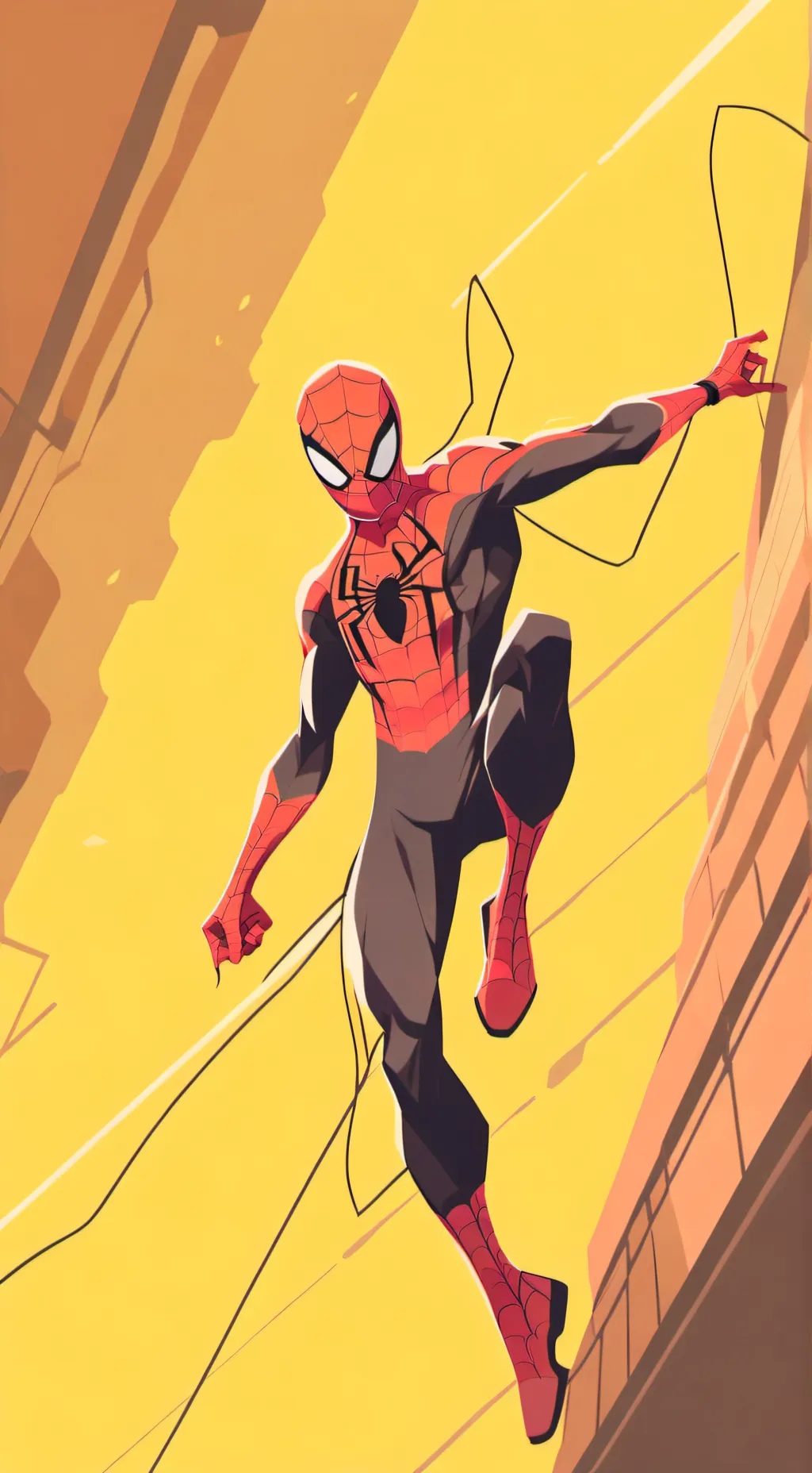 ai character: Miles morales background