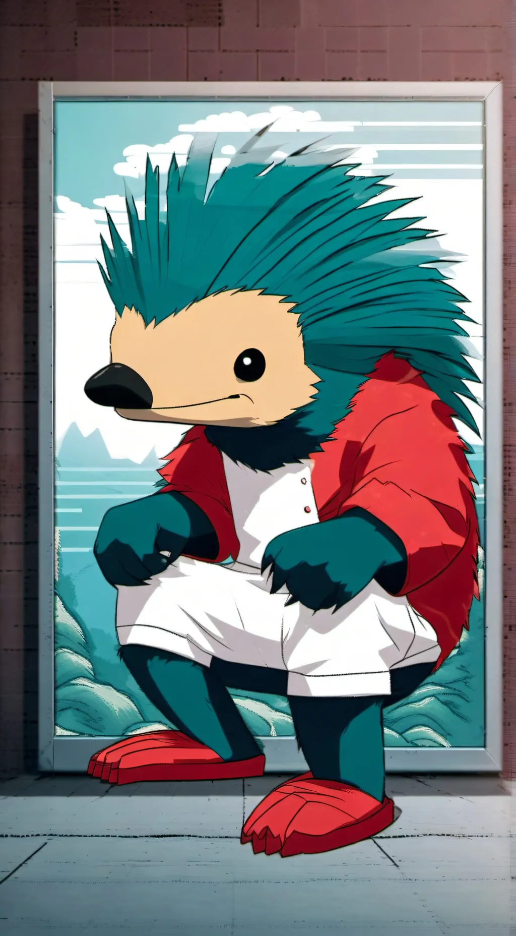 ai character: Just a chill guy background