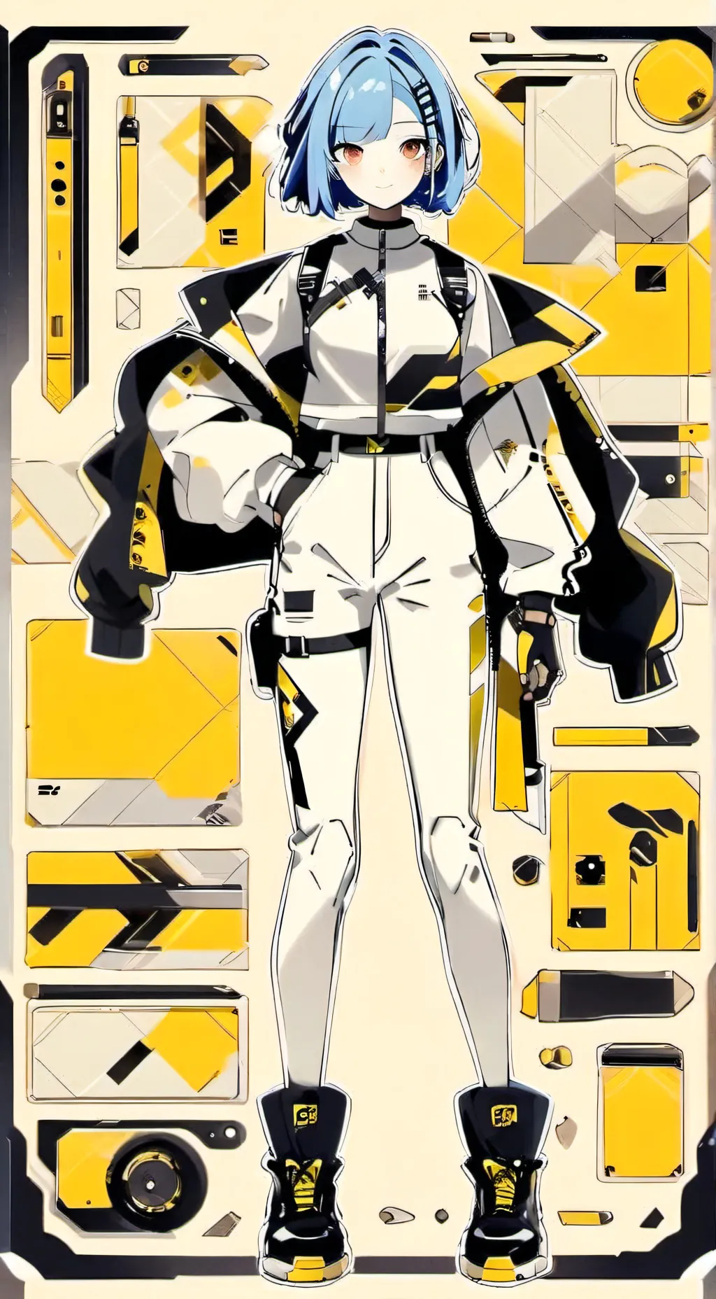 ai character: Annabelle Monday  background