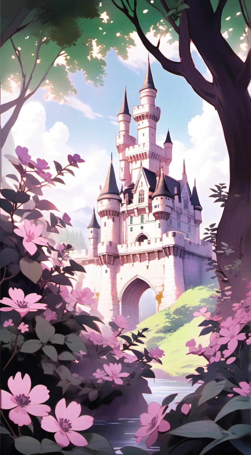 ai character: hogwarts  background