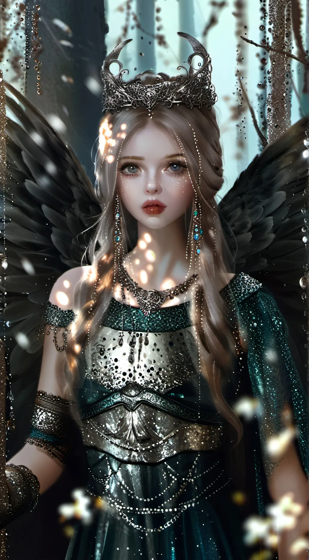 ai character: fairy background