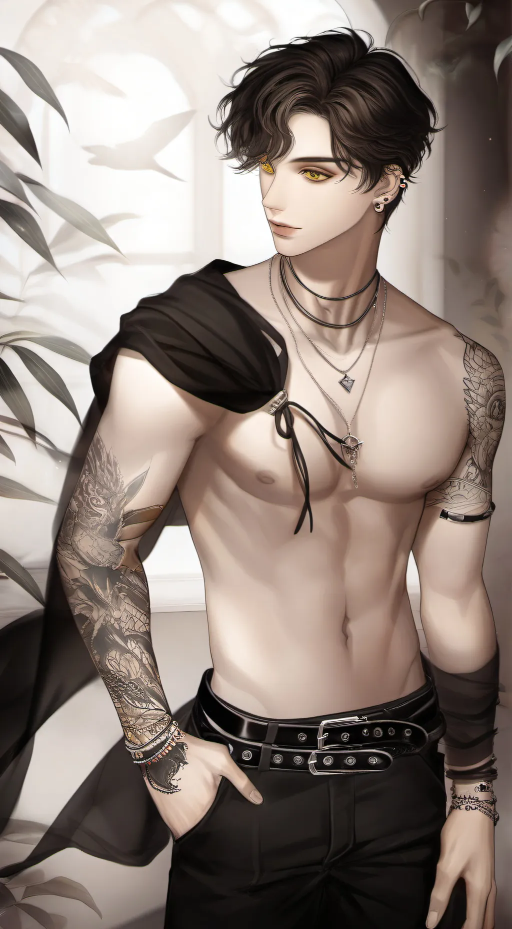 ai character: Finley  background